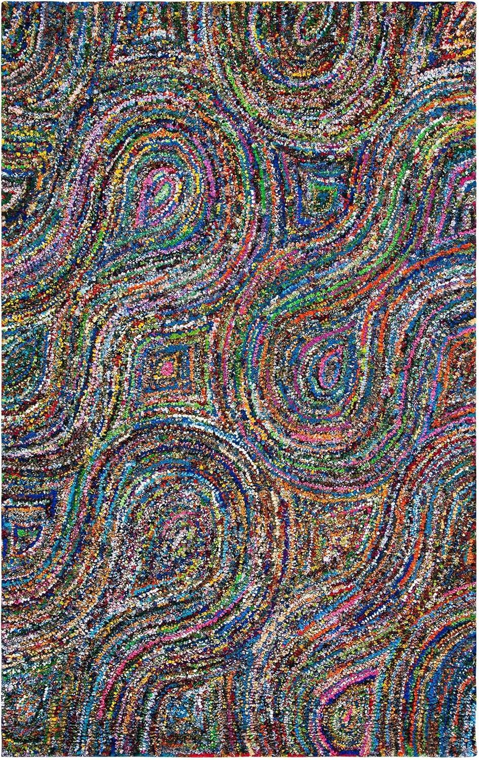 Nantucket NAN437 Hand Tufted Accent Rug - Multi - 2'3"x4' - Safavieh.