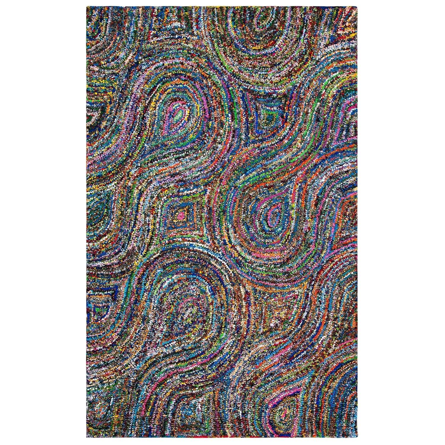 Nantucket NAN437 Hand Tufted Accent Rug - Multi - 2'3"x4' - Safavieh.