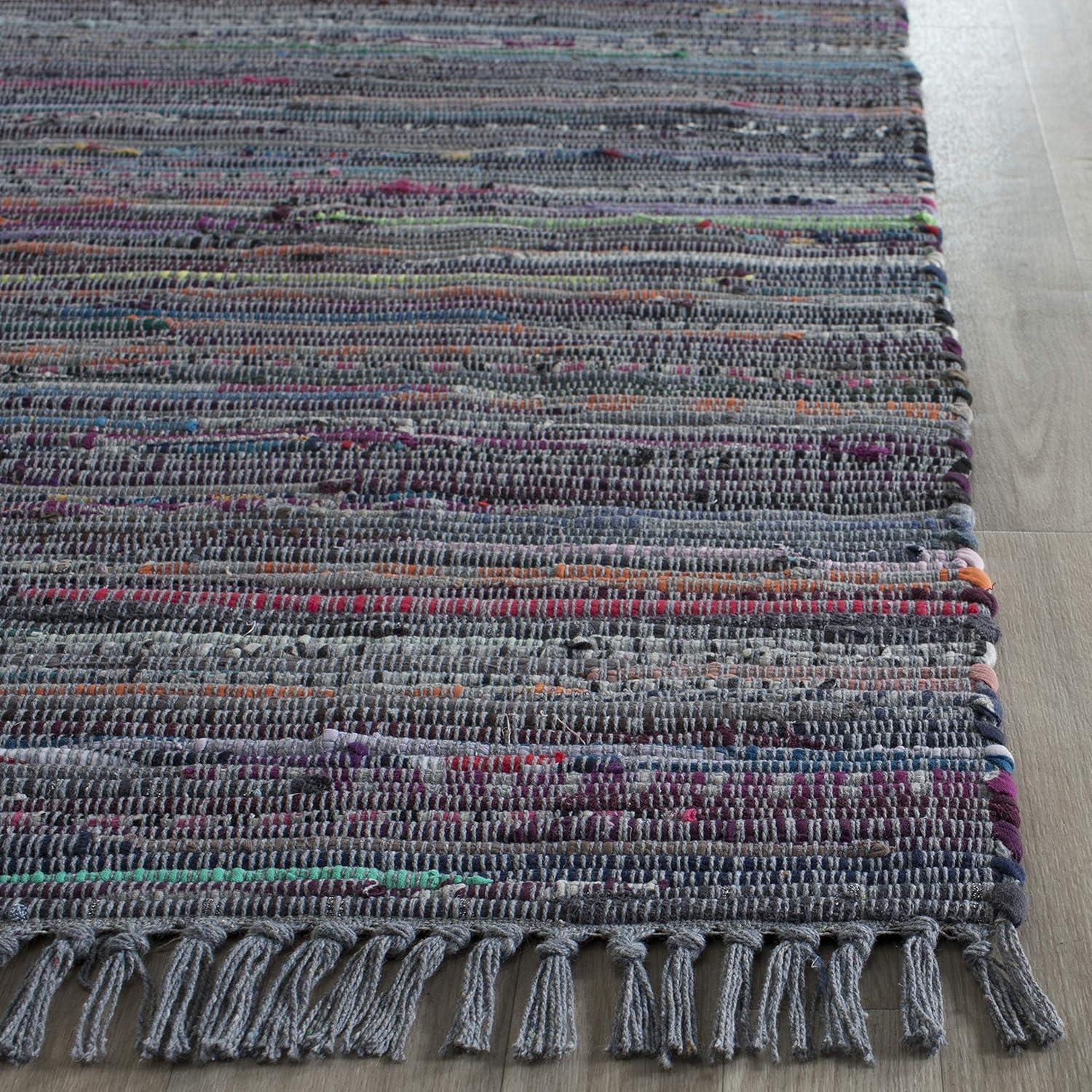 Rag Area Rug RAR121 Hand Woven Area Rug  - Safavieh