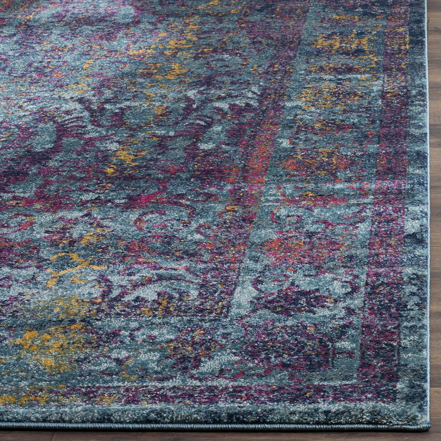 SAFAVIEH Granada Emelly Oriental Area Rug, Blue/Multi, 9' x 12'