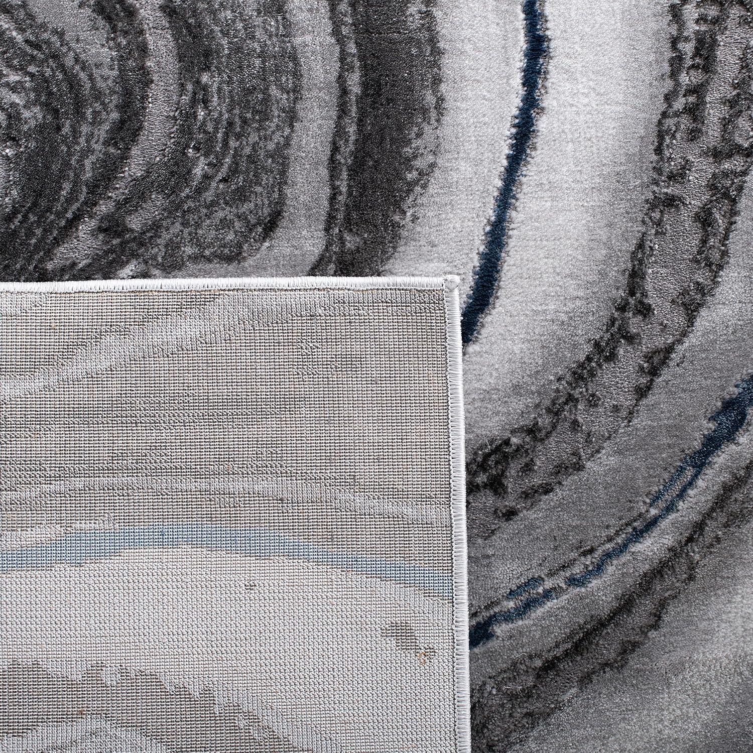 Craft CFT819 Loomed Indoor Area Rug - Grey/Blue - 8'x10' - Safavieh