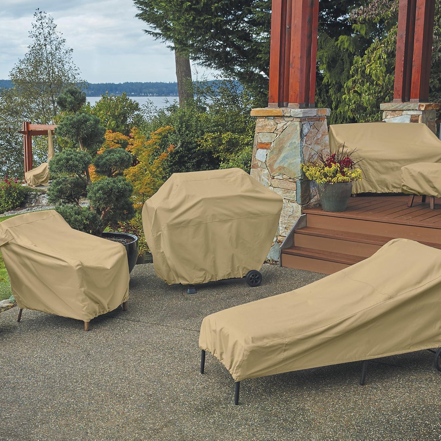 Classic Accessories Terrazzo Stand-Up Heater Patio Storage Cover, fits up to 95"H x 34" dia dome x 18.5" dia base