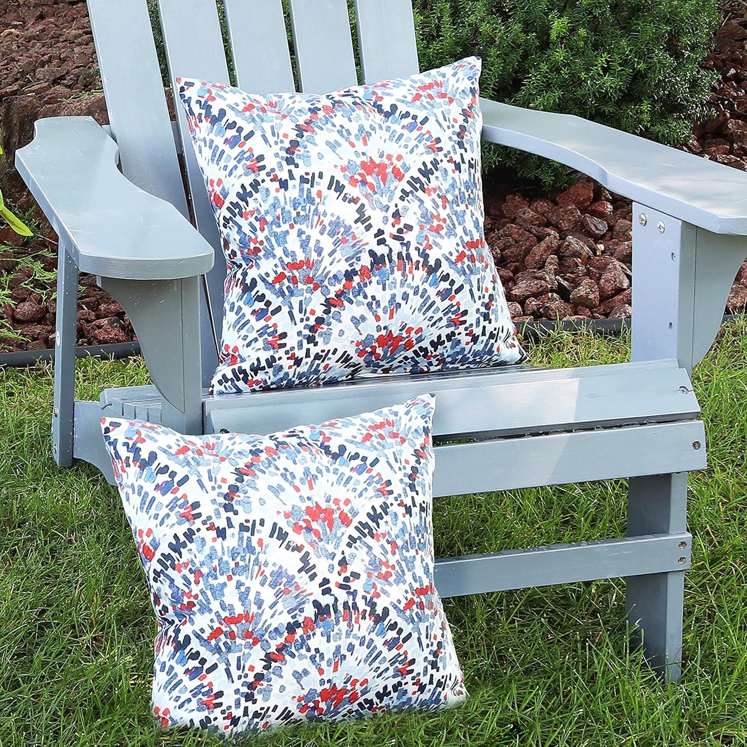 SunnyDaze Decor Indoor/Outdoor Throw Pillow (Set of 2)
