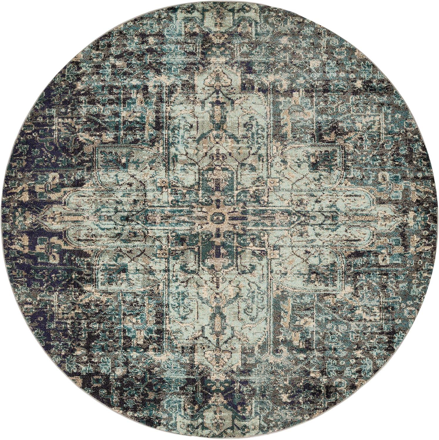 Loloi II Nadia Abstract Smoke / Slate Area Rug