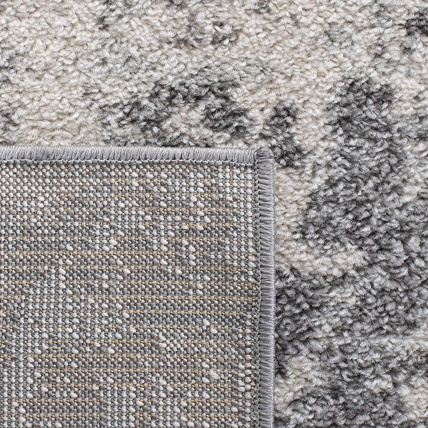 Tulum TUL232 Power Loomed Area Rug - Ivory/Charcoal - 8'x10' - Safavieh.