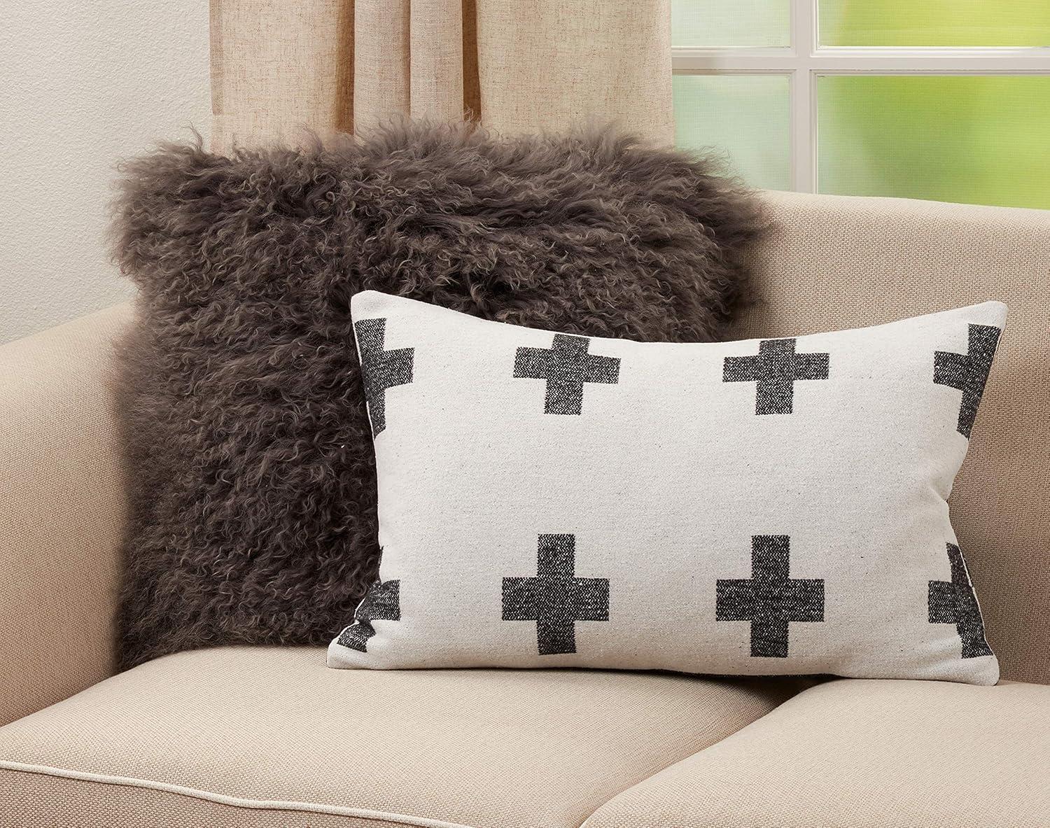 Indre Geometric Reversible Pillow Cover