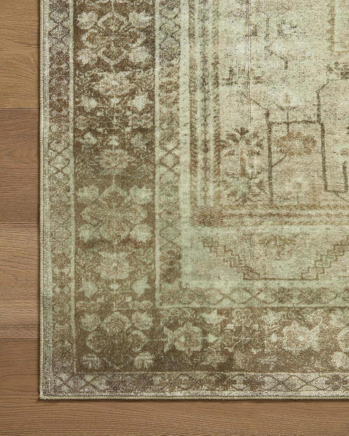 Magnolia Home by Joanna Gaines x Loloi Magnolia Home By Joanna Gaines X Loloi Banks Machine Washable Natural / Granite Area Rug