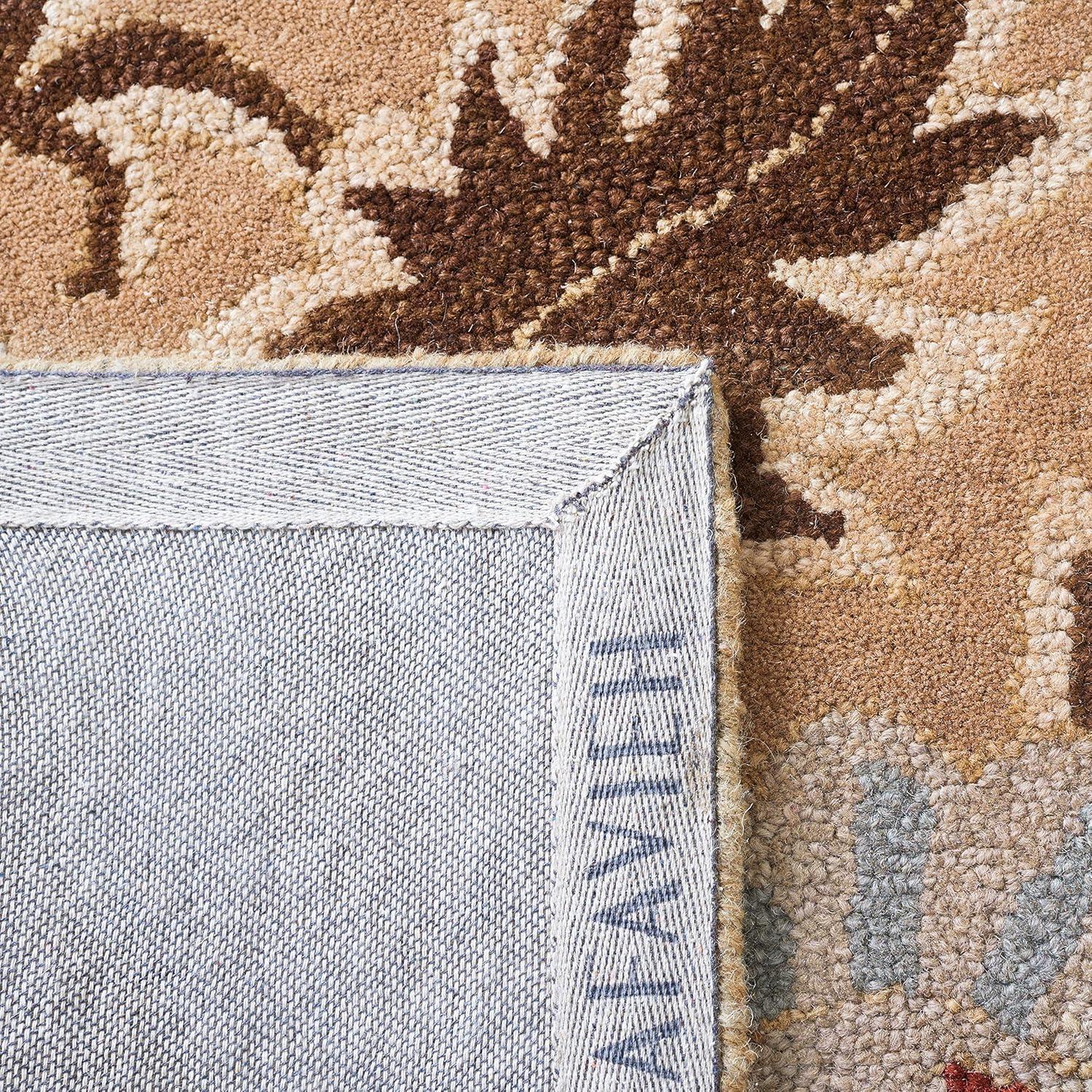 Earlee Hand Tufted Wool Floral Rug