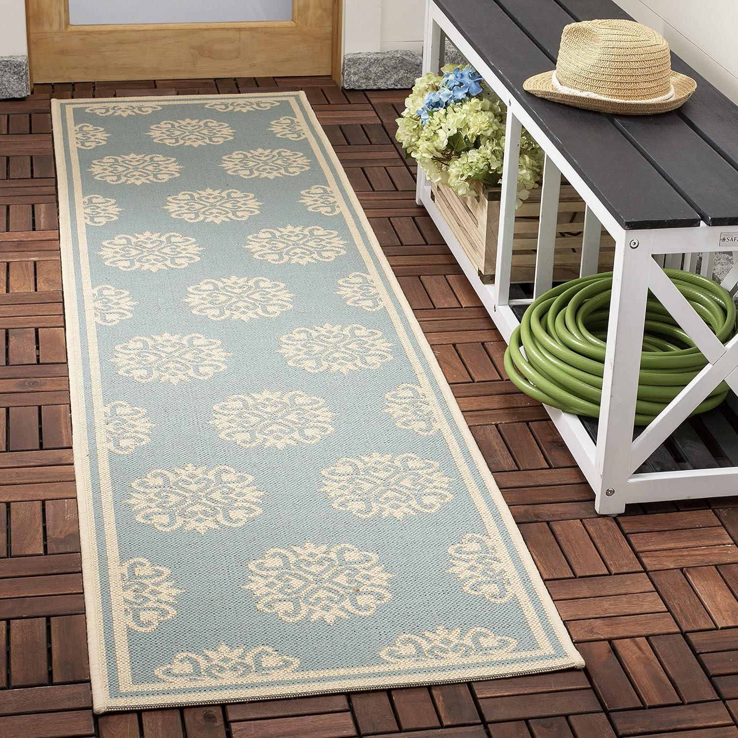 Beach House BHS181 Power Loomed Area Rug  - Safavieh