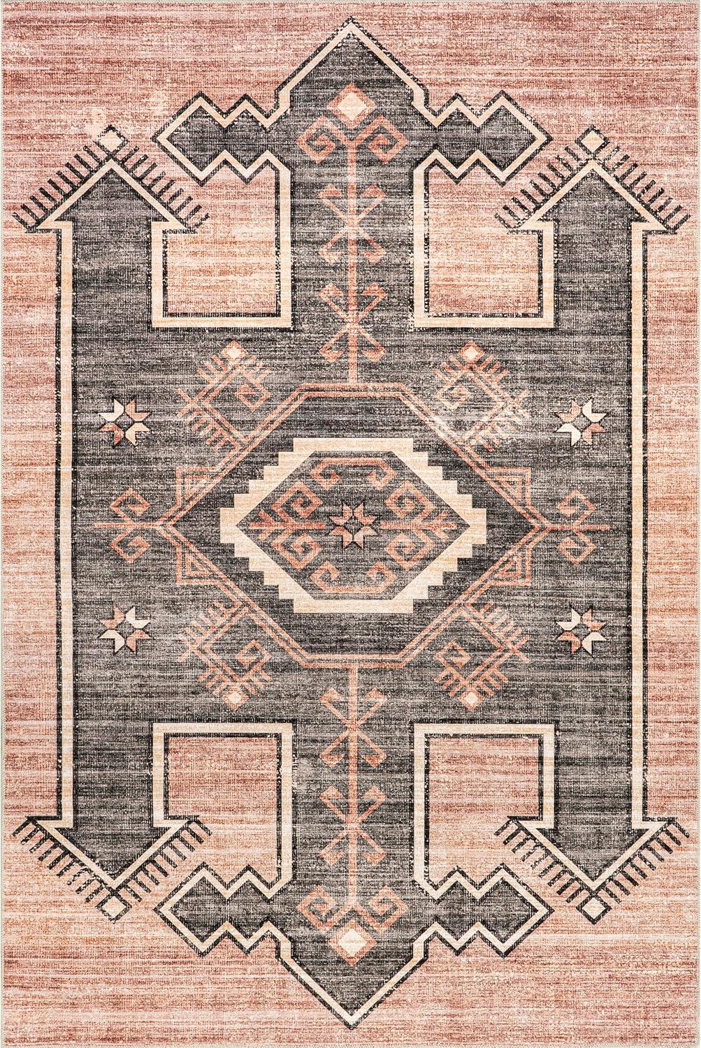 Lauren Liess x Rugs USA - Sagebrush Geometric Machine Washable Indoor Area Rug