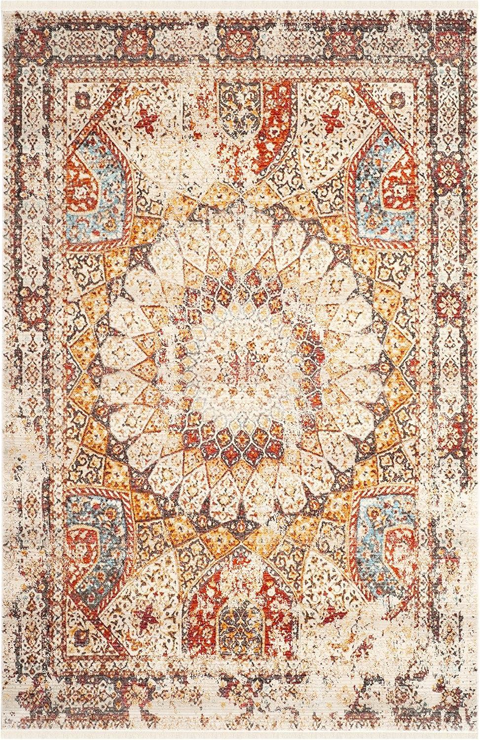 Vintage Persian VTP412 Power Loomed Area Rug  - Safavieh