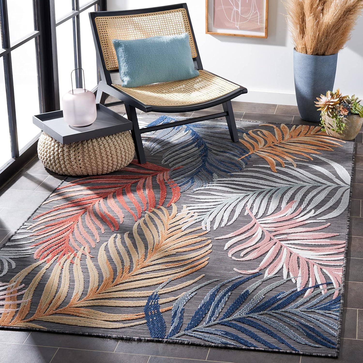 Cabana CBN445 Power Loomed Indoor/Outdoor Area Rug  - Safavieh