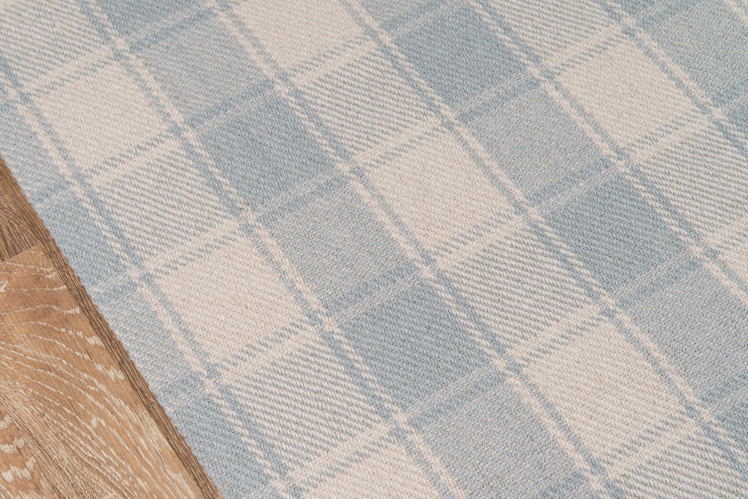 Marlborough Performance Wool Plaid Rug