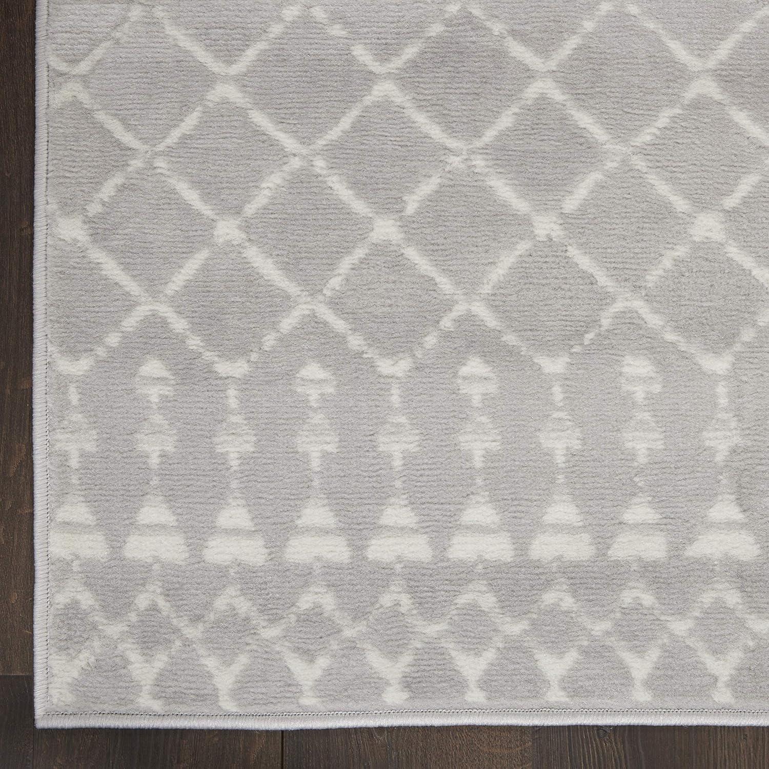 Nourison Whimsicle WHS02 Indoor only Area Rug - Grey 3' x 5'