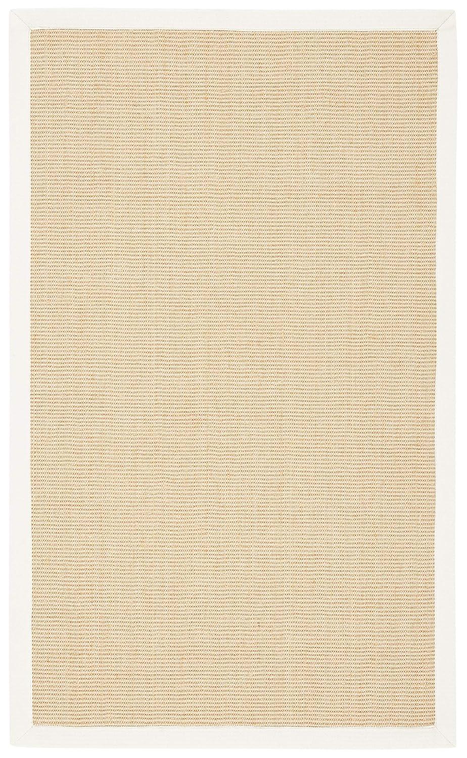 Natural Fiber NF441 Power Loomed Indoor Accent Rug - Maize/Wheat - 3'x5' - Safavieh