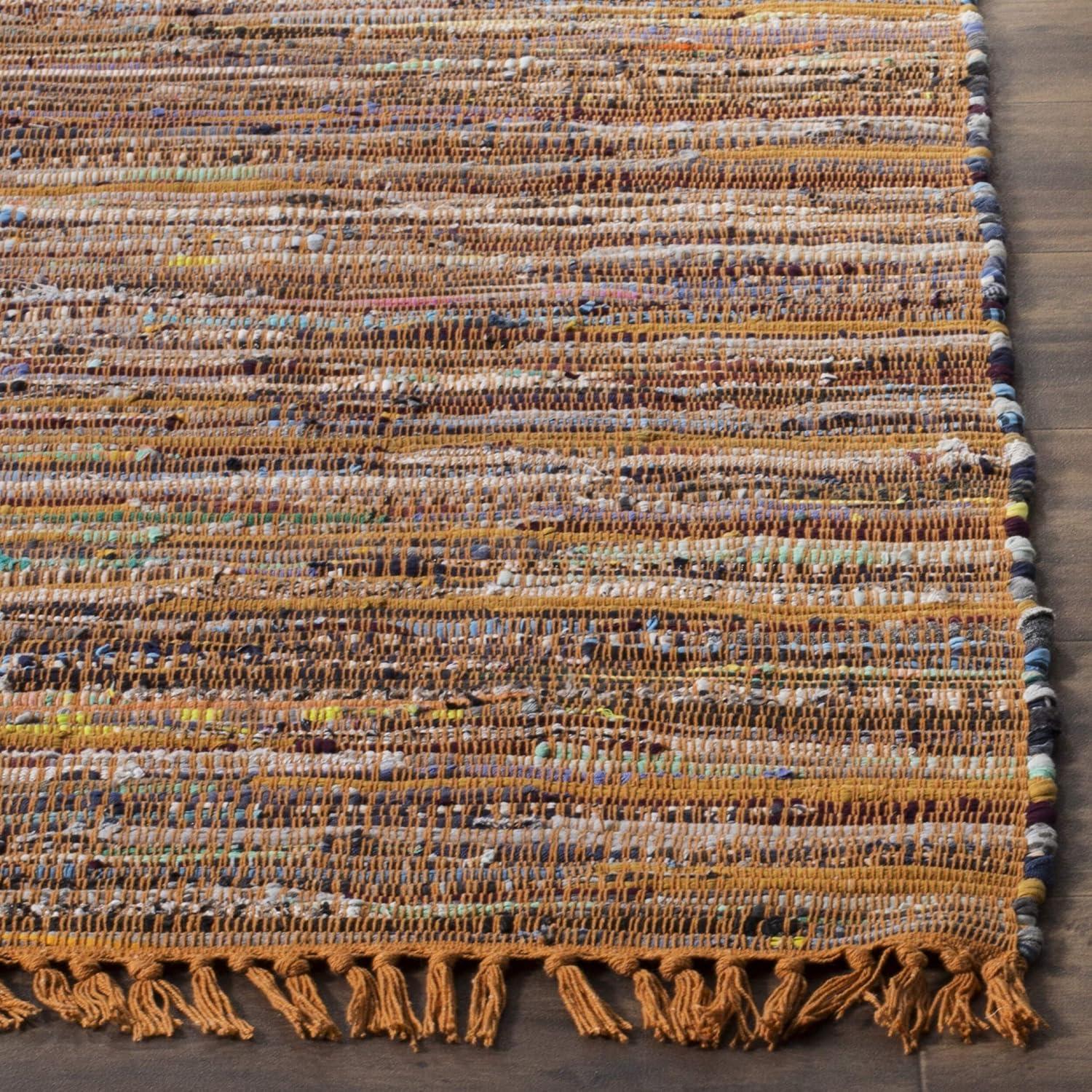 Rag Area Rug RAR127 Hand Woven Area Rug  - Safavieh