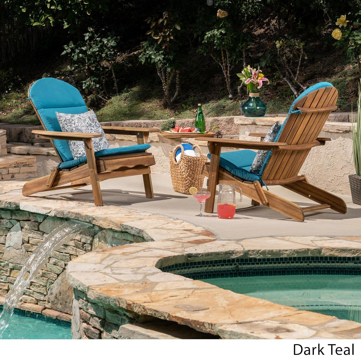 Highland Dunes Outdoor 1.5'' Adirondack Chair Back Cushion (Set of 2)