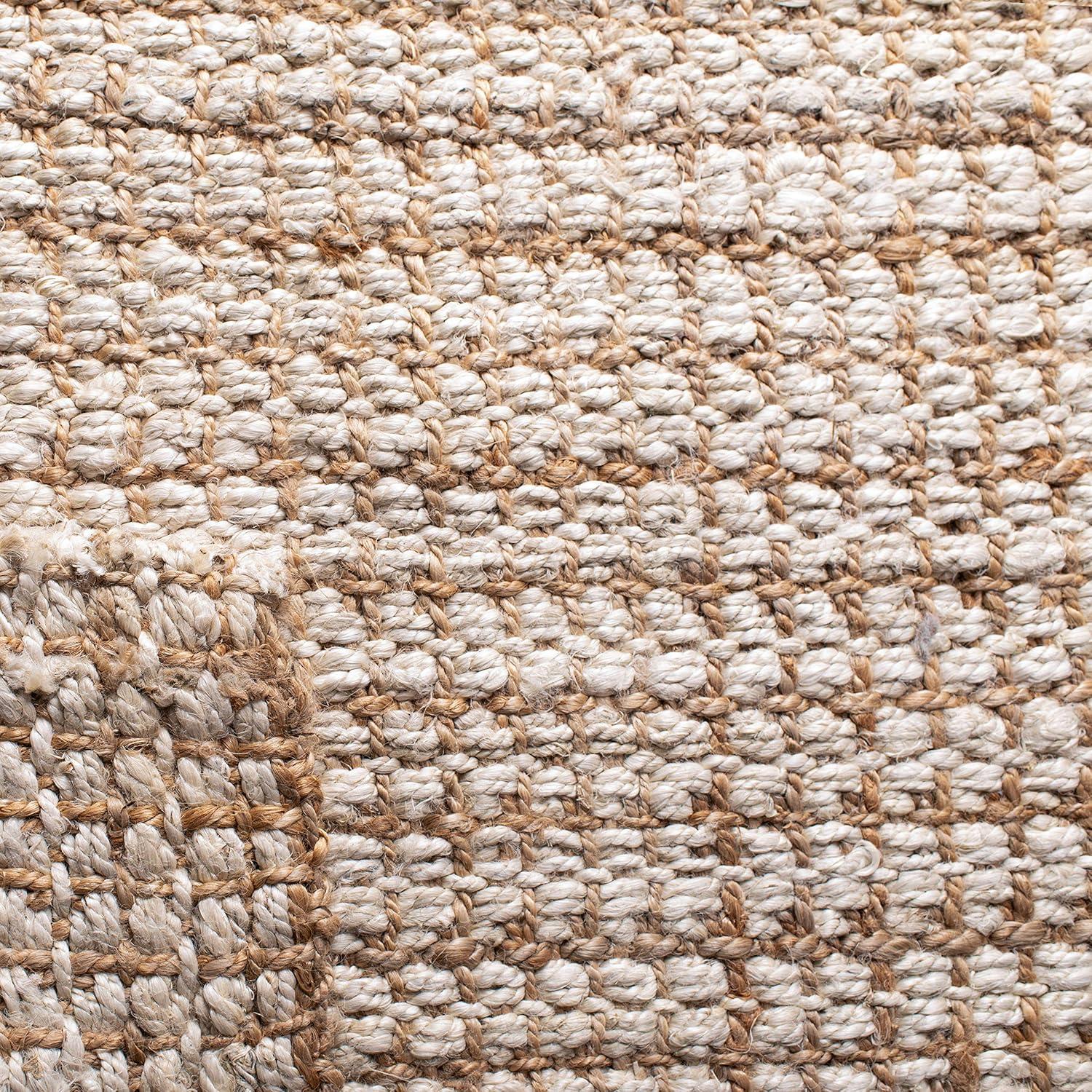 Natural Fiber NF186 Hand Loomed Area Rug - Ivory/Natural - 3'x5' - Safavieh.