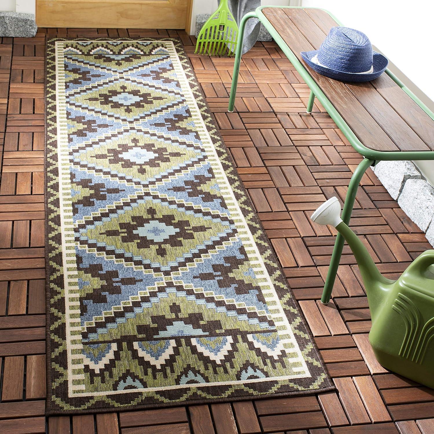 Veranda VER096 Power Loomed Indoor/Outdoor Area Rug  - Safavieh