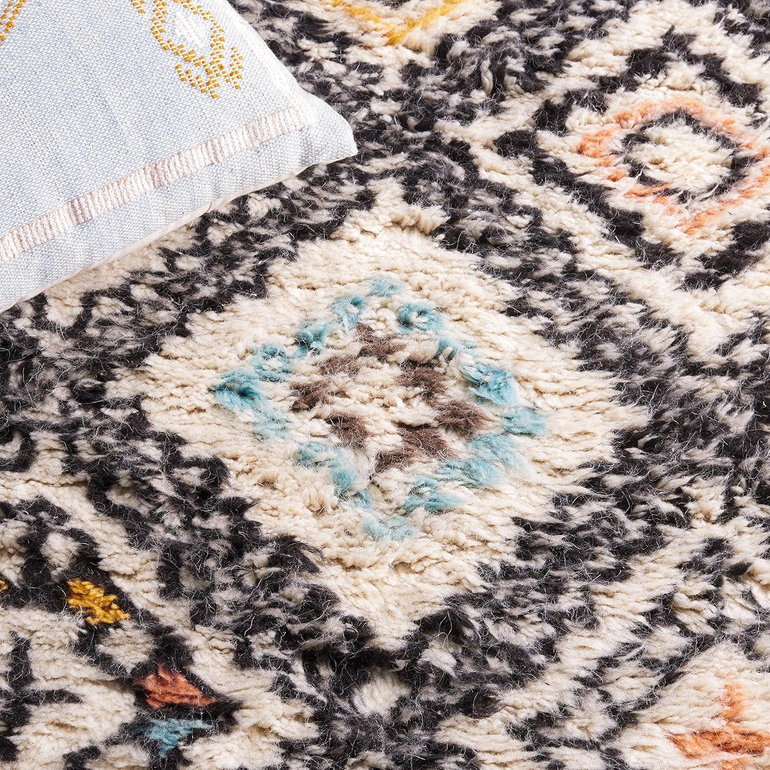 Kenya KNY822 Hand Knotted Area Rug - Natural/Multi - 8'x10' - Safavieh.