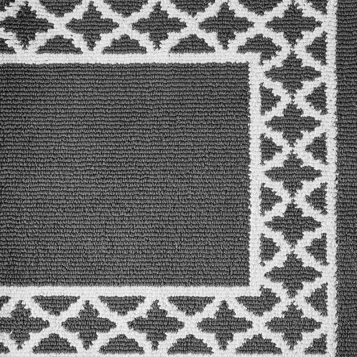 Nautica Collin Border All Loop Tufted Runner and Accent Rugs