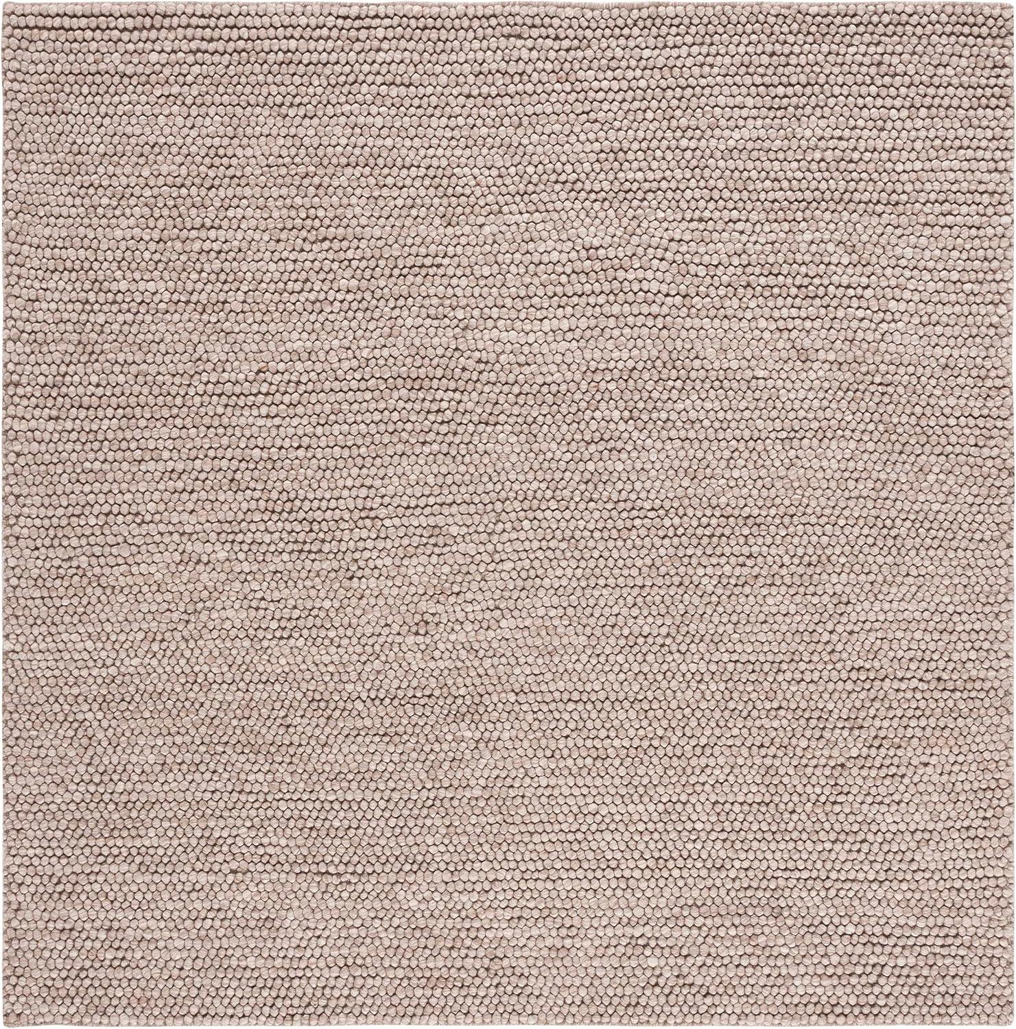 SAFAVIEH Natura Feride Geometric Area Rug, Brown, 8' x 8' Square