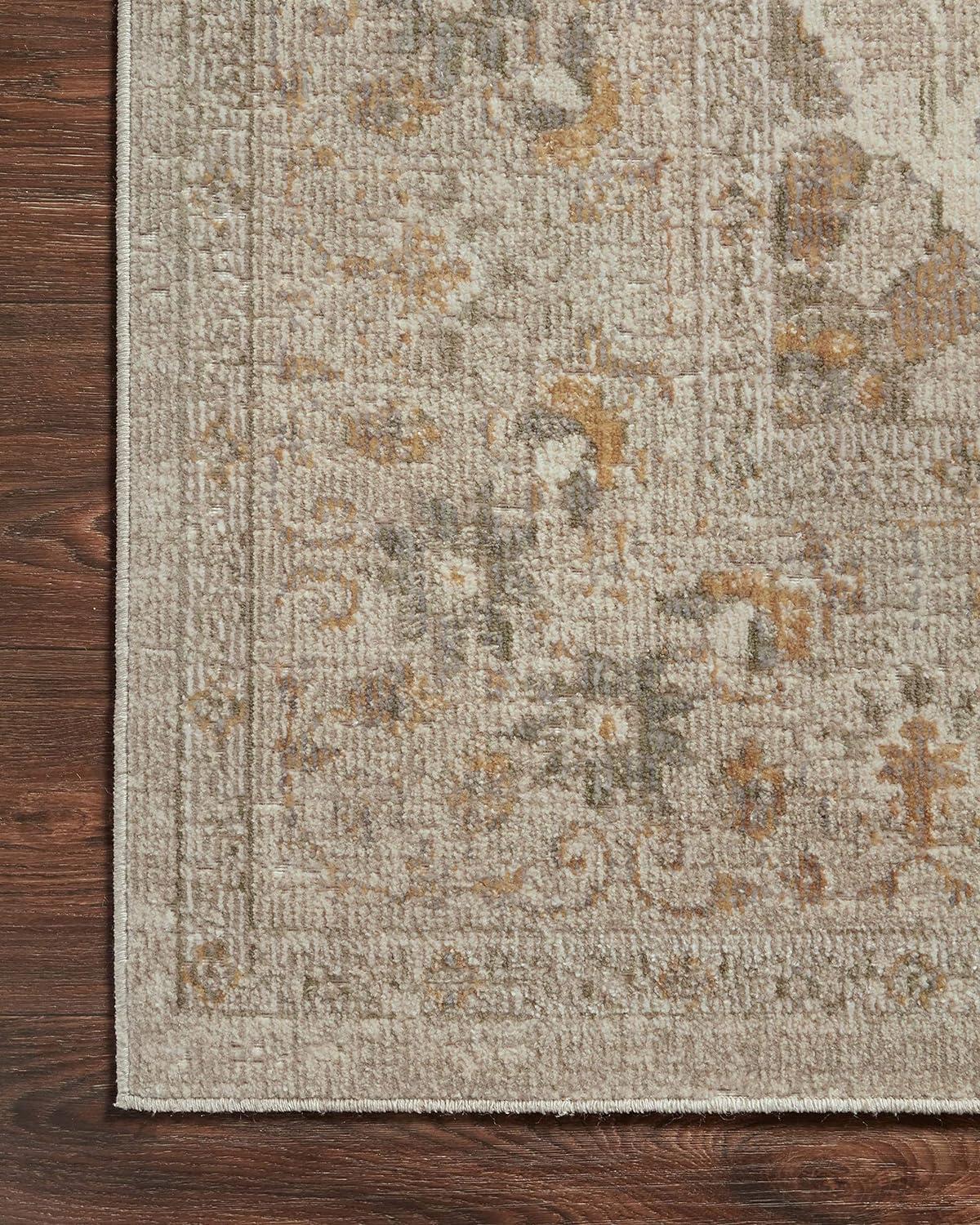 Rosemarie Ivory/Natural Reversible Runner Rug 2'7" x 8'