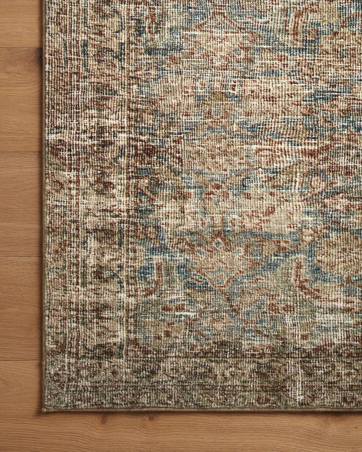 Sea Sage Rectangular Wool and Synthetic Area Rug 9'-6" x 13'-6"