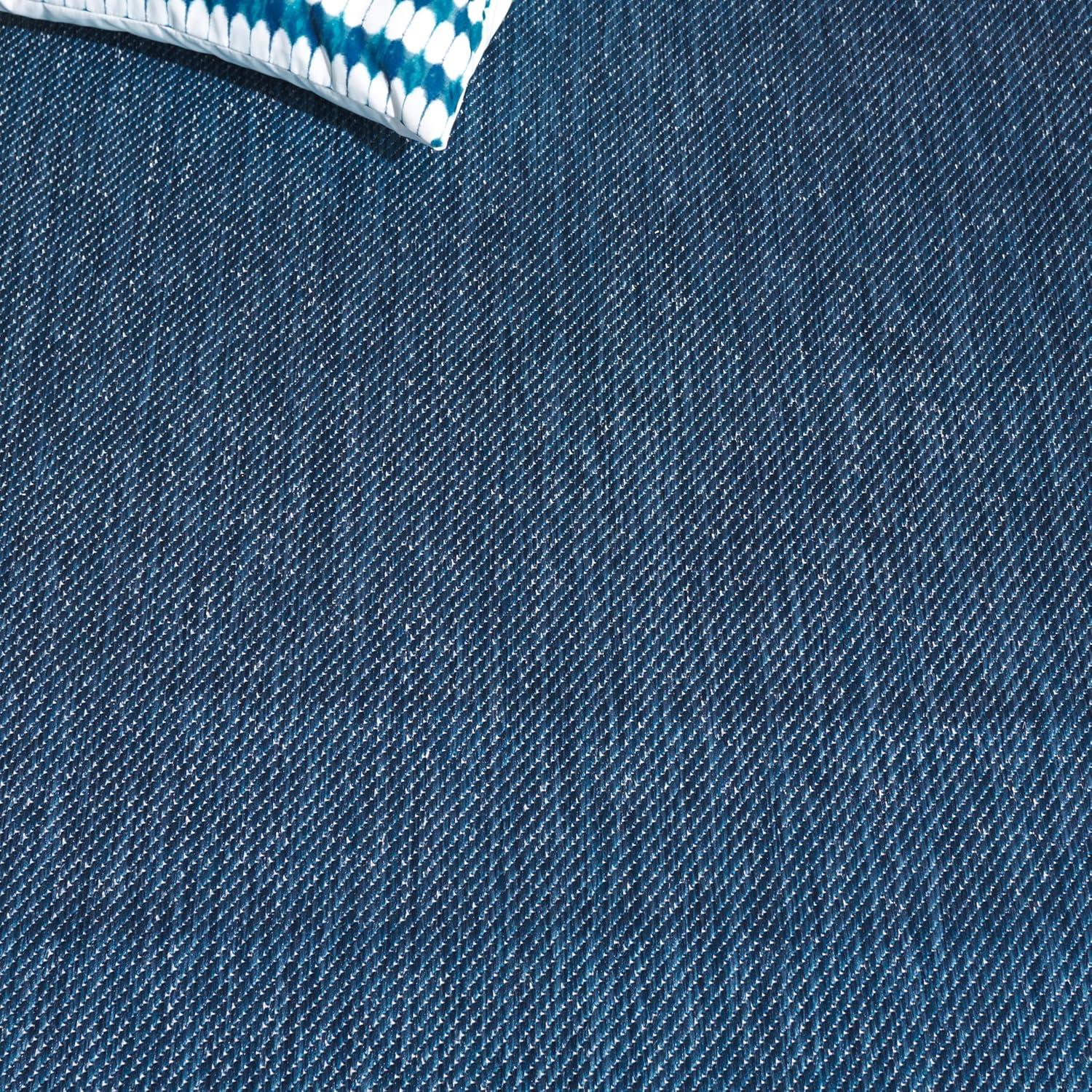 Beach House BHS274 Machine Made Loomed Area Rug - Blue - 5'-3" X 7'-6" - Safavieh