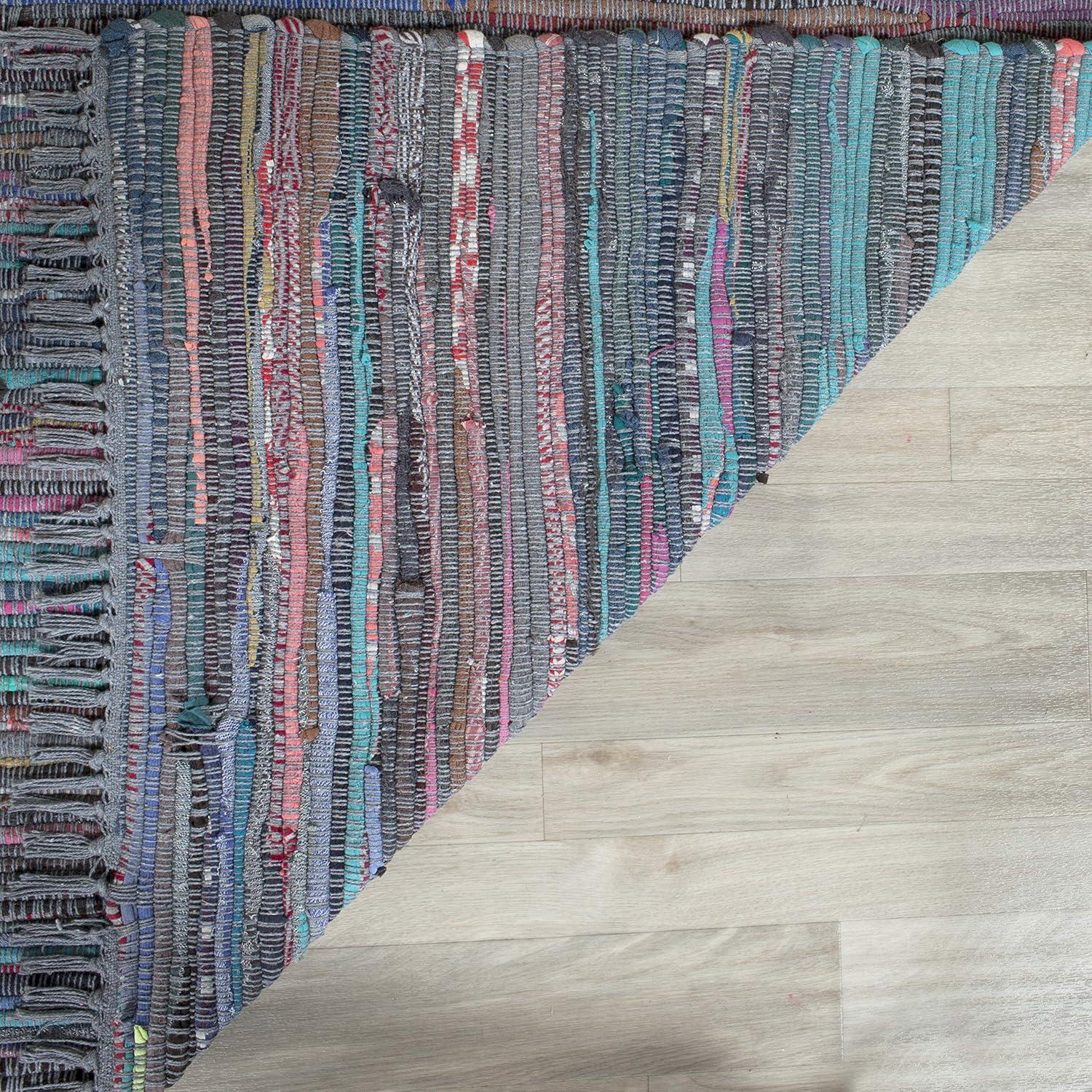 Rag Area Rug RAR121 Hand Woven Area Rug  - Safavieh