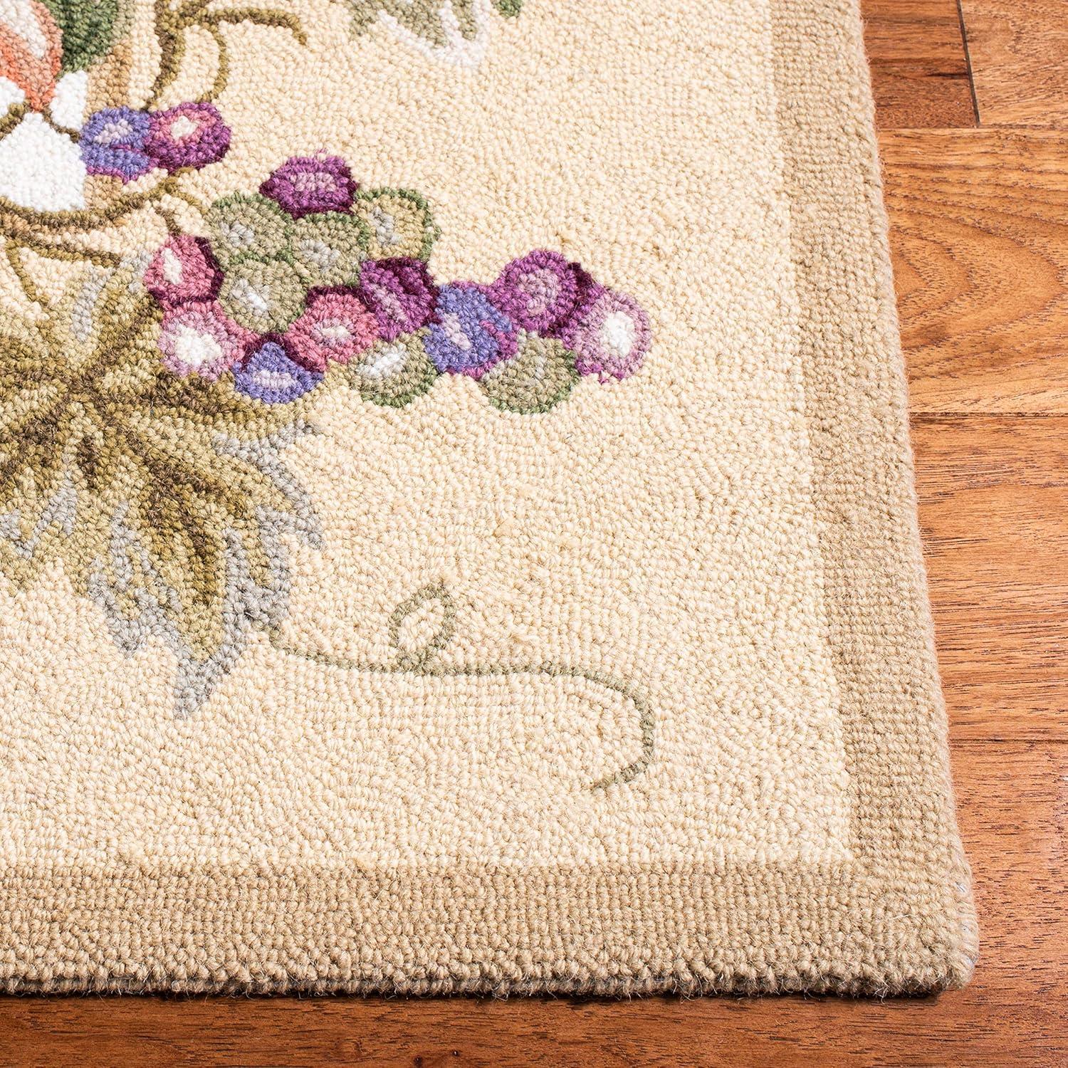 Chelsea HK116 Handmade Area Rug - 3'9"x5'9" - Ivory - Safavieh