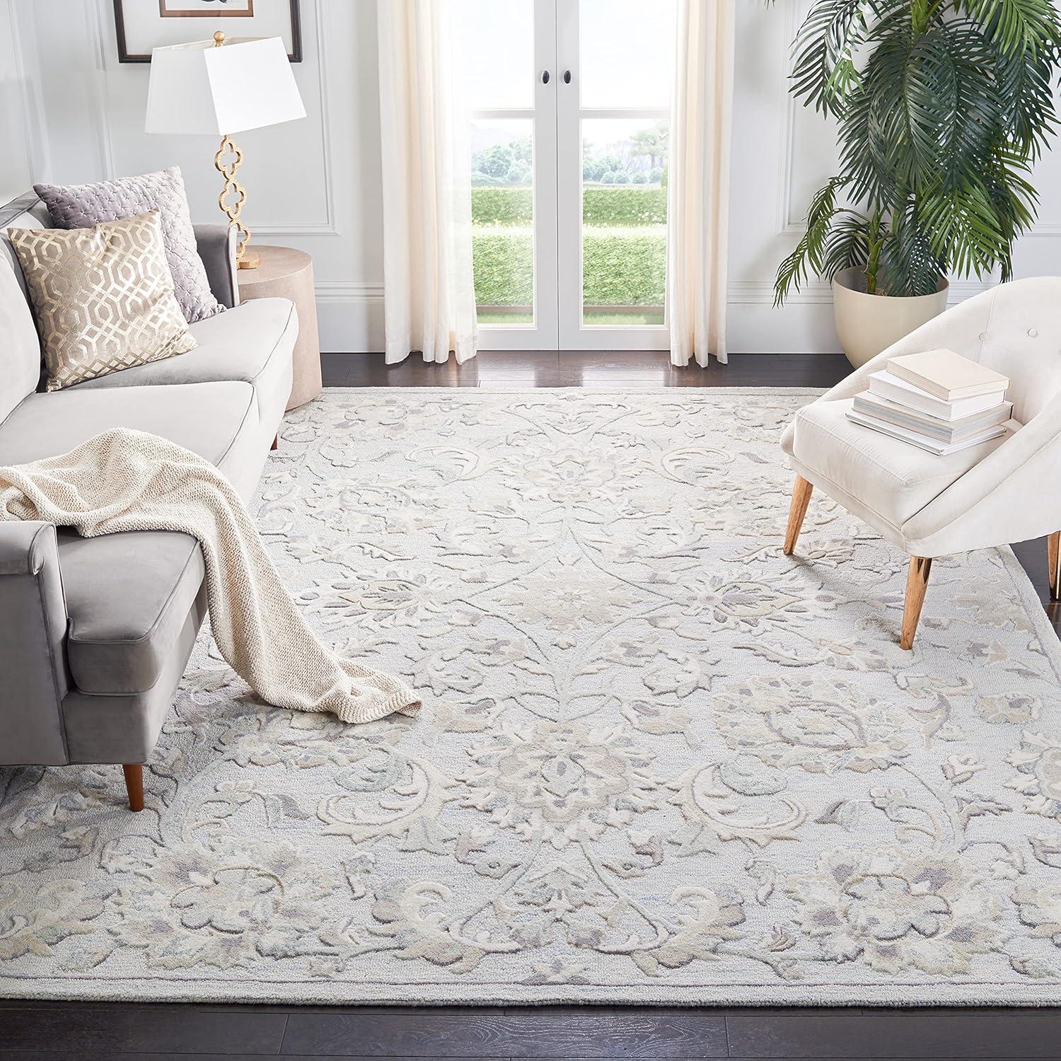 Glamour GLM624 Hand Tufted Area Rug  - Safavieh