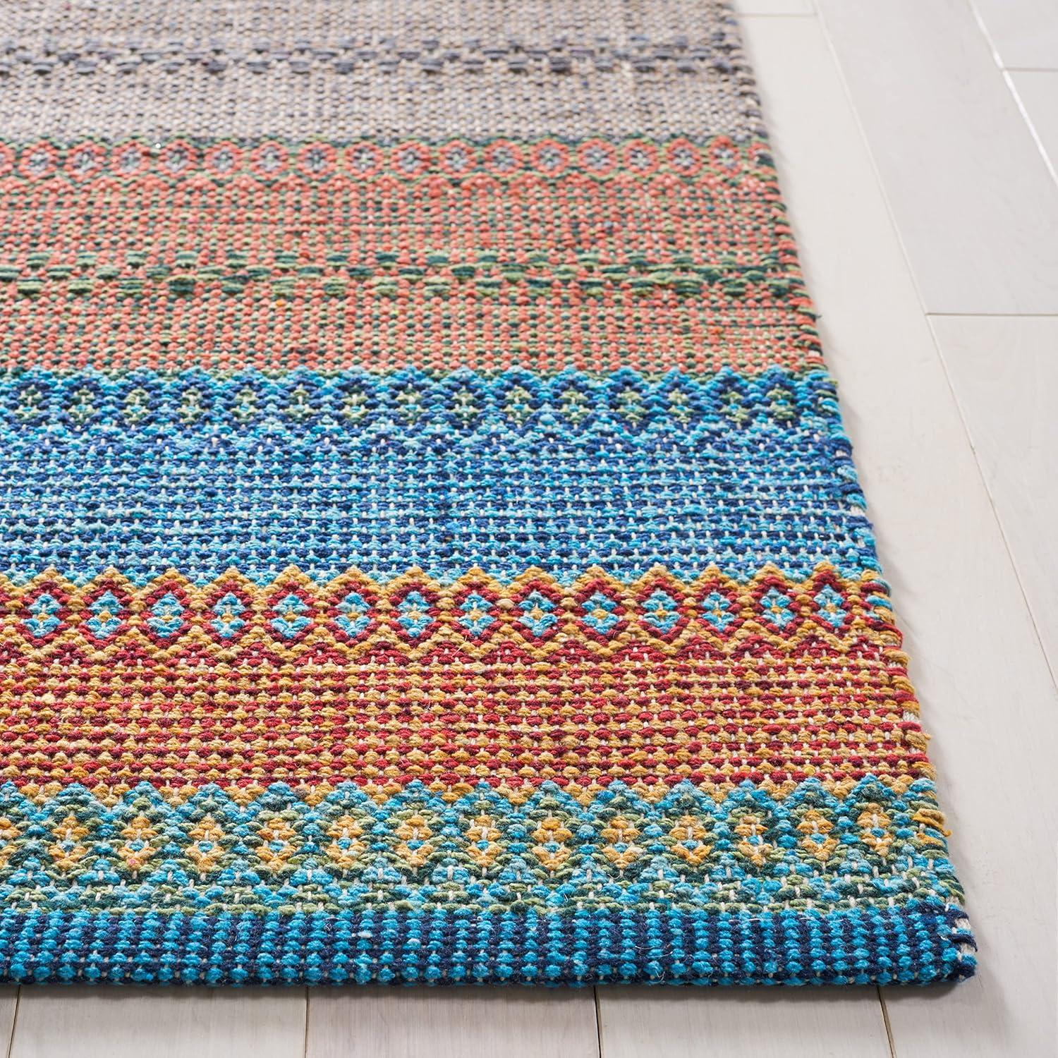 Montauk MTK851 Hand Woven Area Rug - Blue/Grey - 8'x10' - Safavieh.