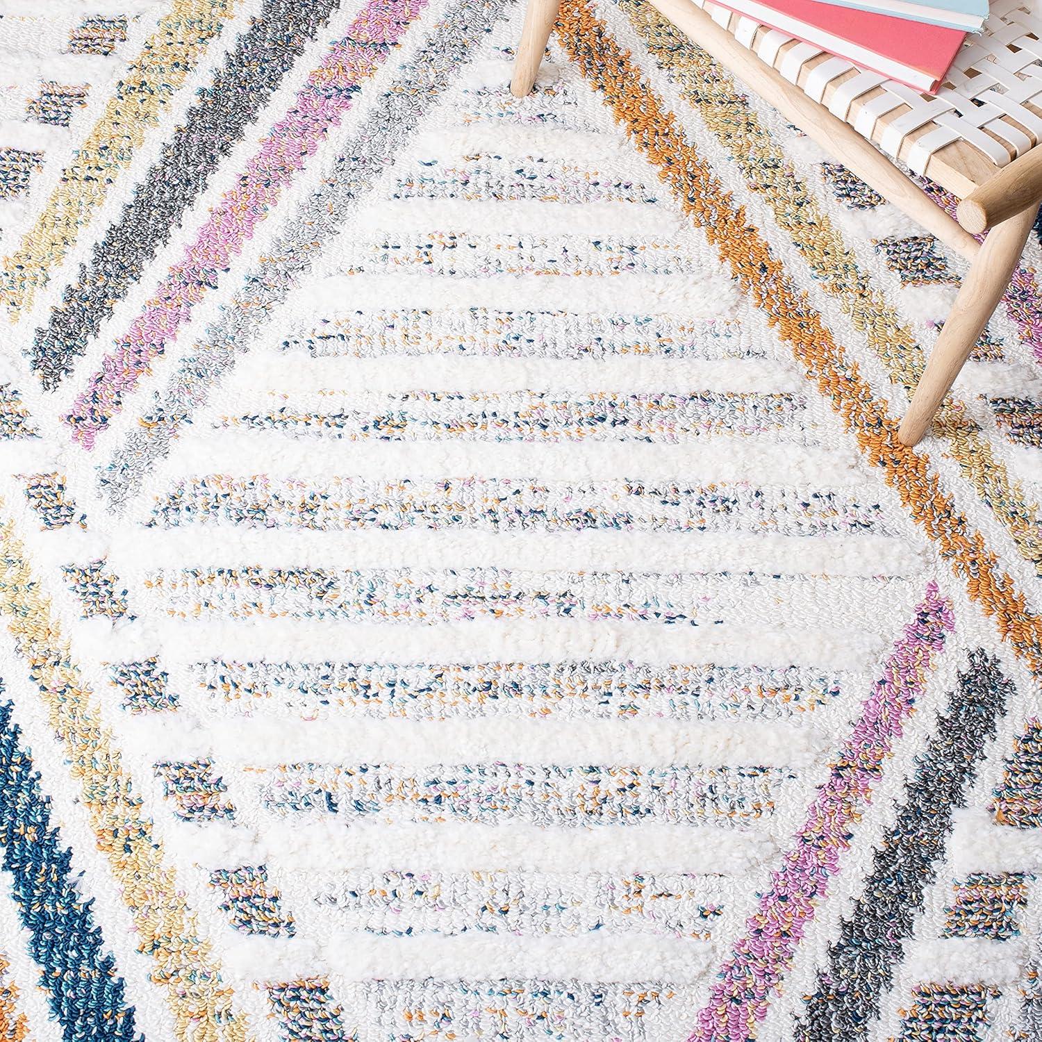 Dakota Fields Moroccan Fringe Shag Performance Moroccan Rug