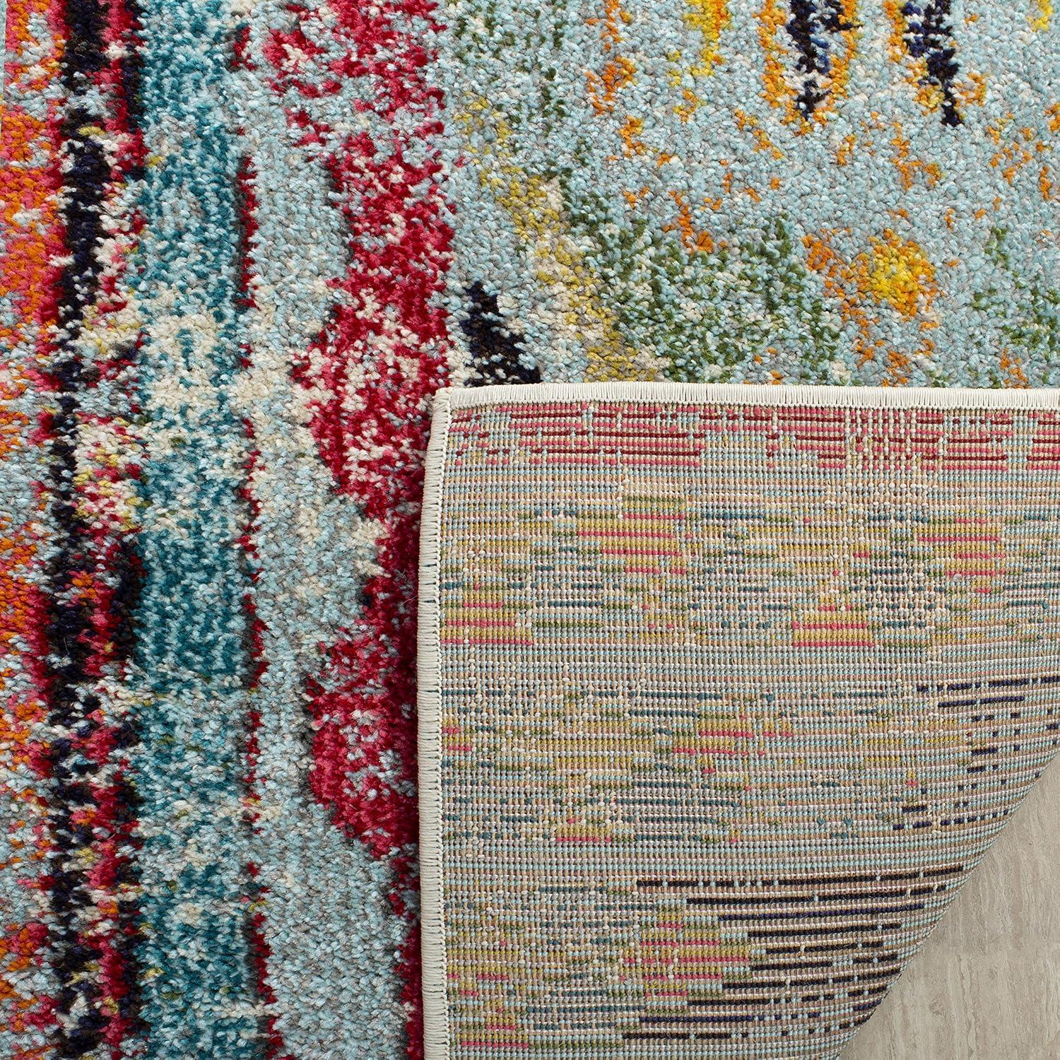 Monaco MNC222 Power Loomed Indoor Area Rug - Multi - 5'1"x7'7" - Safavieh.