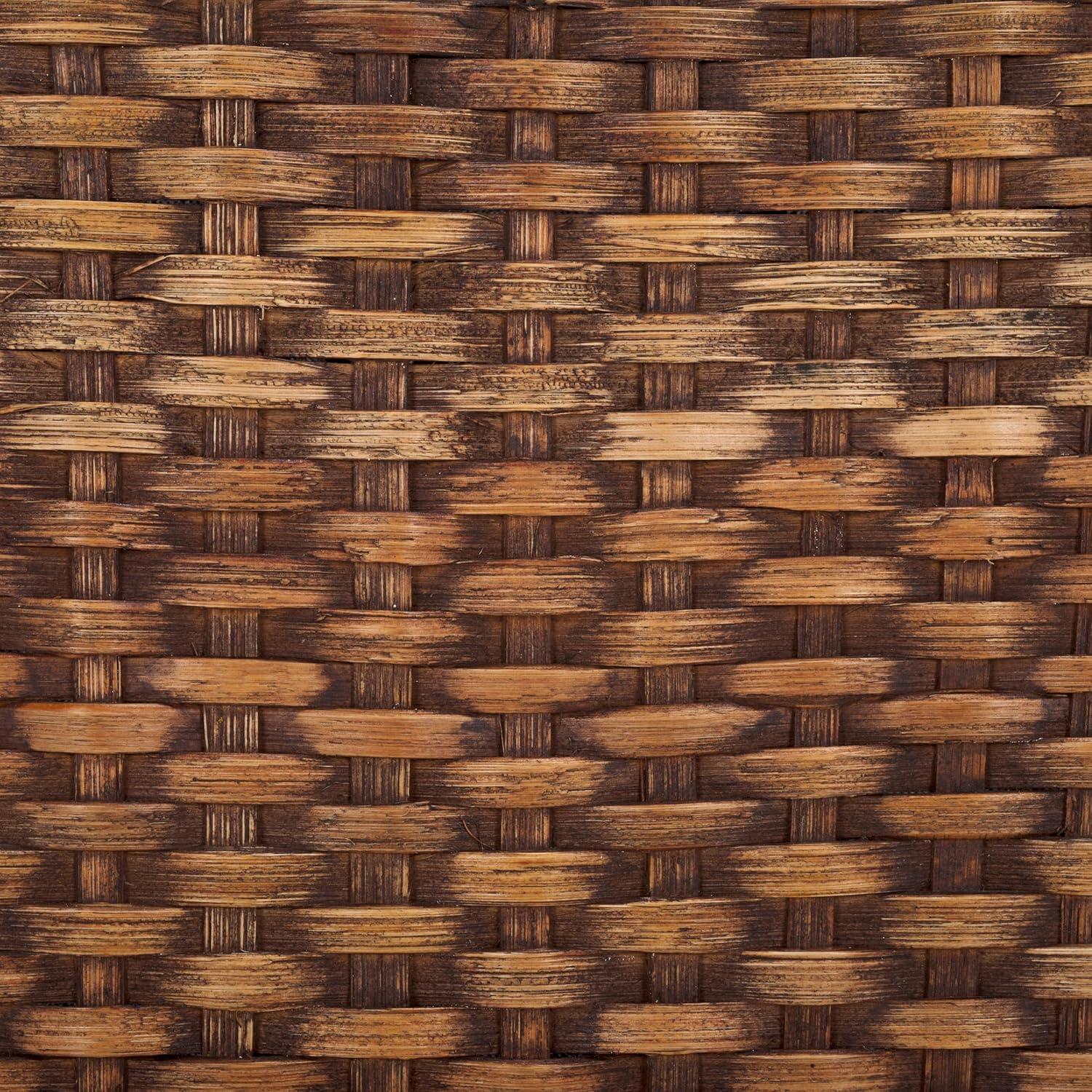 Suncoast 18" H Arm Chair (Set of 2) - FOX6503 - Brown/Teak Brown - Safavieh Couture