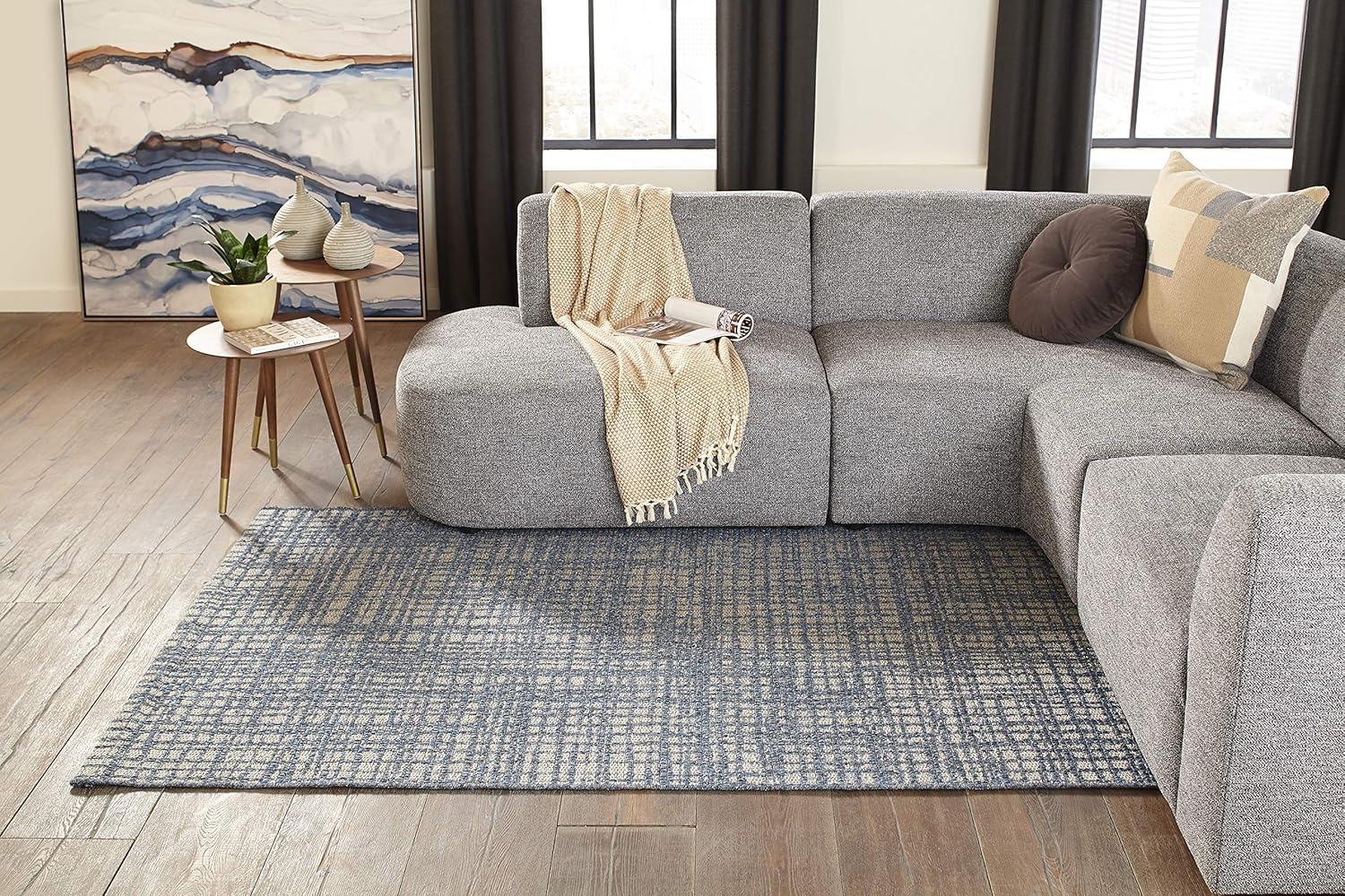 Como Lowry Geometric Loomed Accent Rug - Momeni