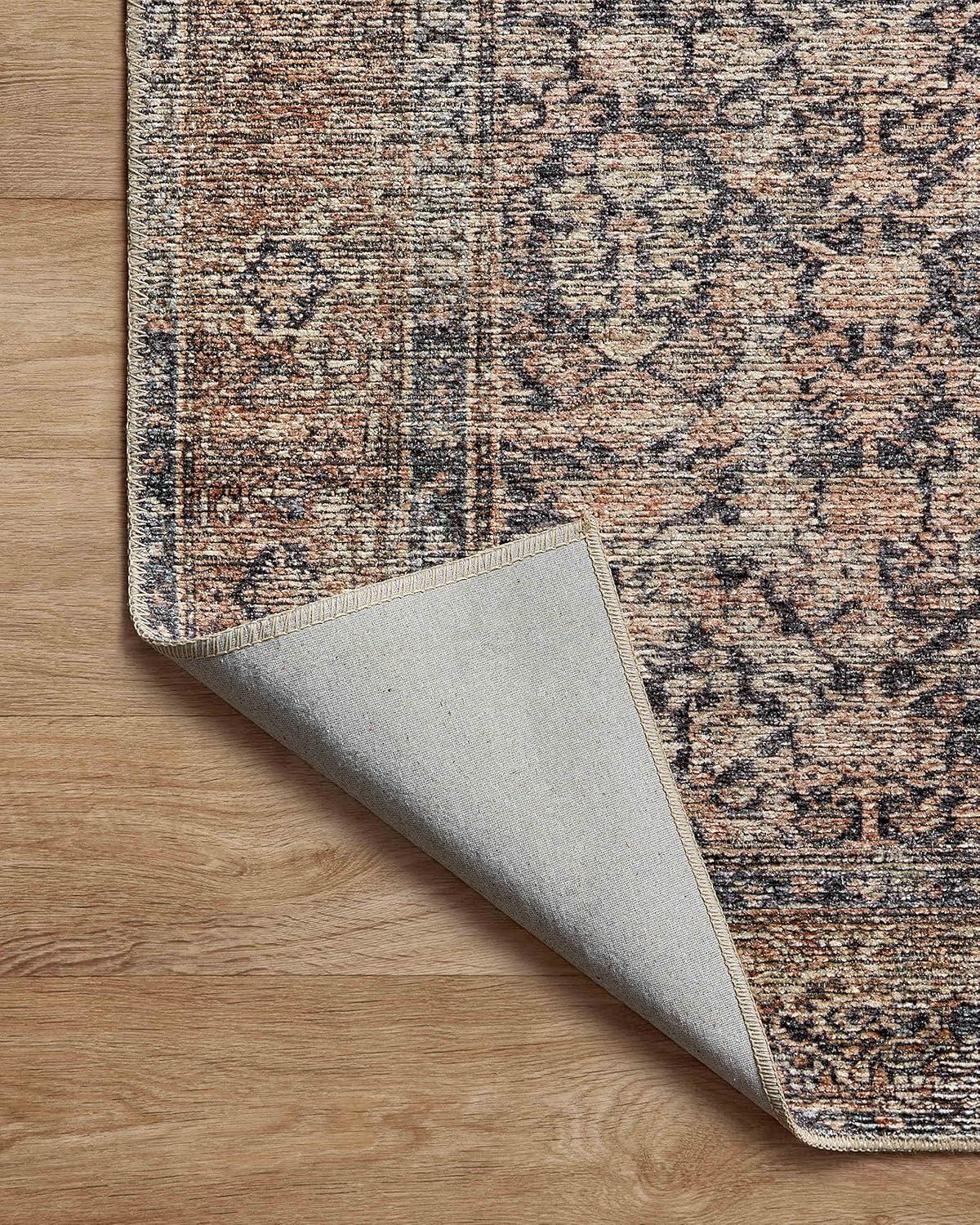 Billie Oriental Ink / Salmon Area Rug