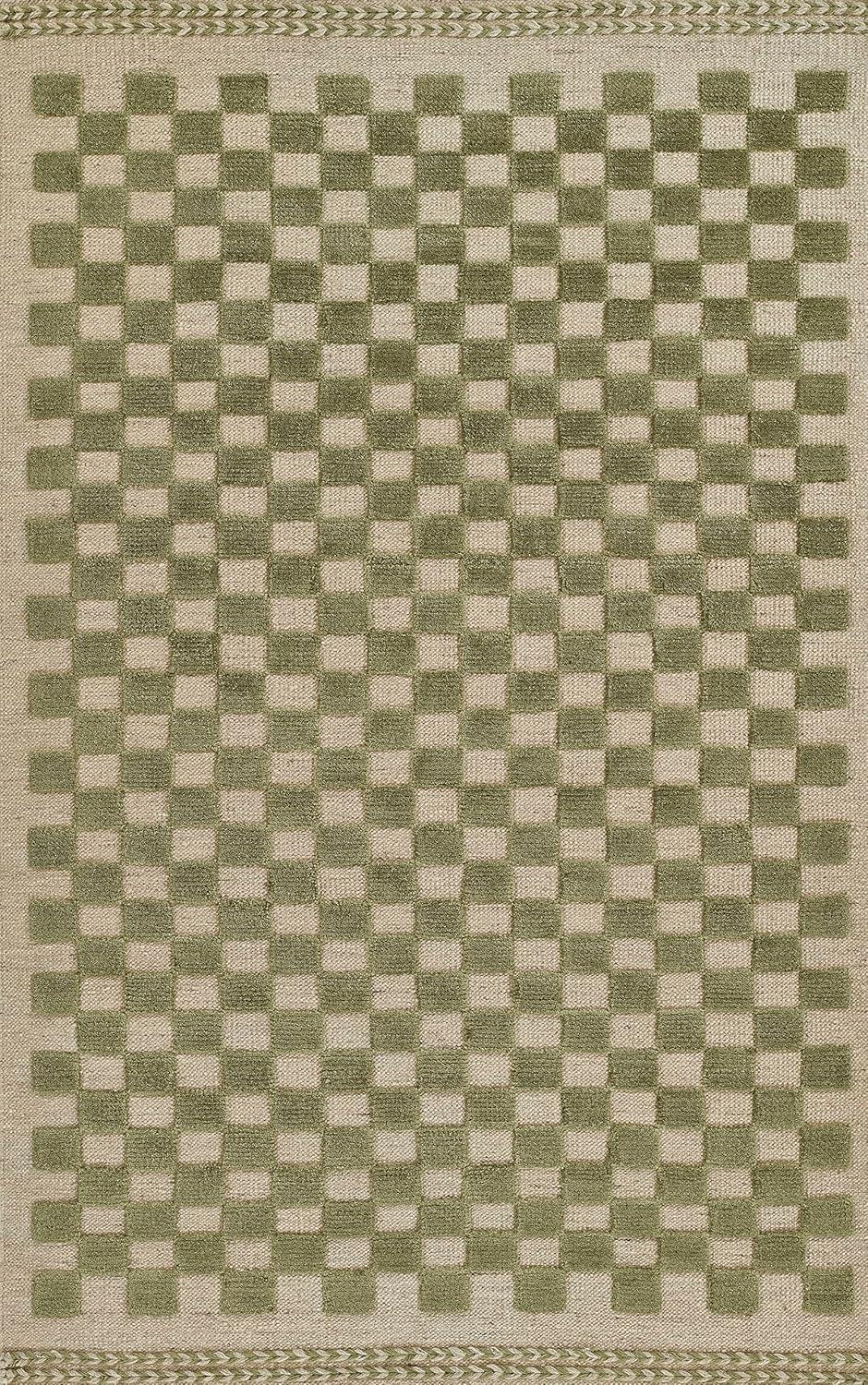 Momeni Willow Check Handwoven Rug