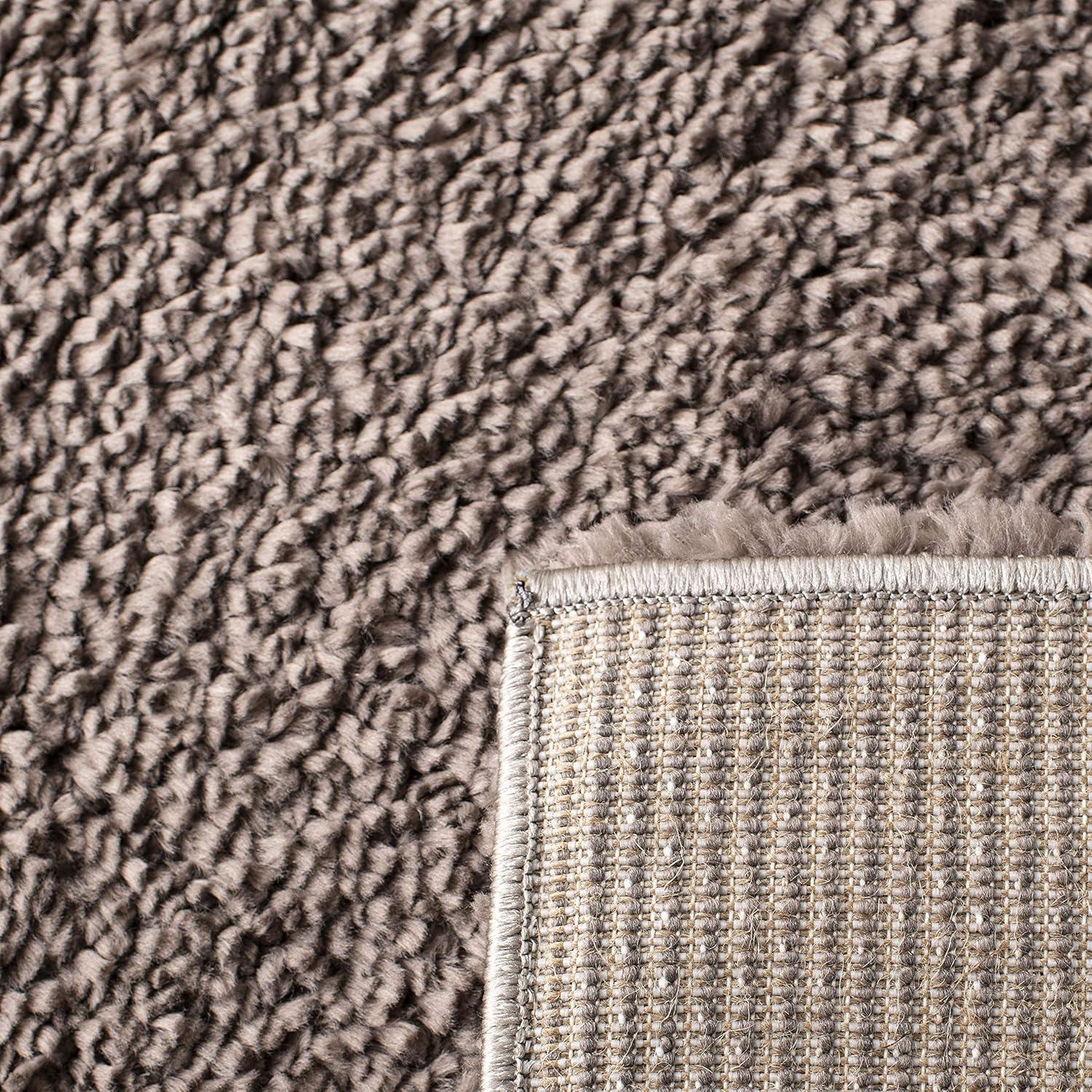 SAFAVIEH August Shag Collection AUG900R Taupe Rug