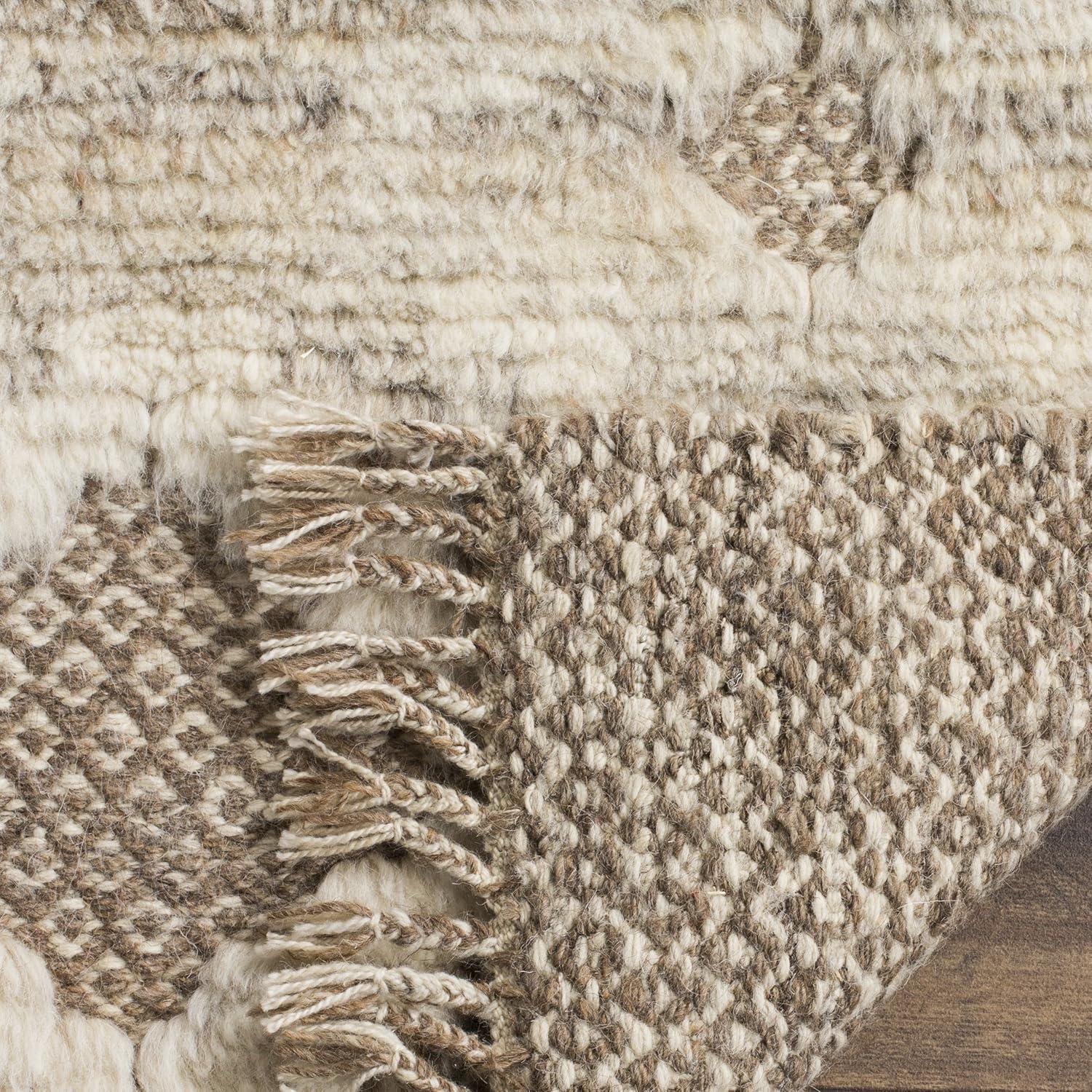 Kenya KNY807 Hand Knotted Area Rug - Natural - 5'x8' - Safavieh.