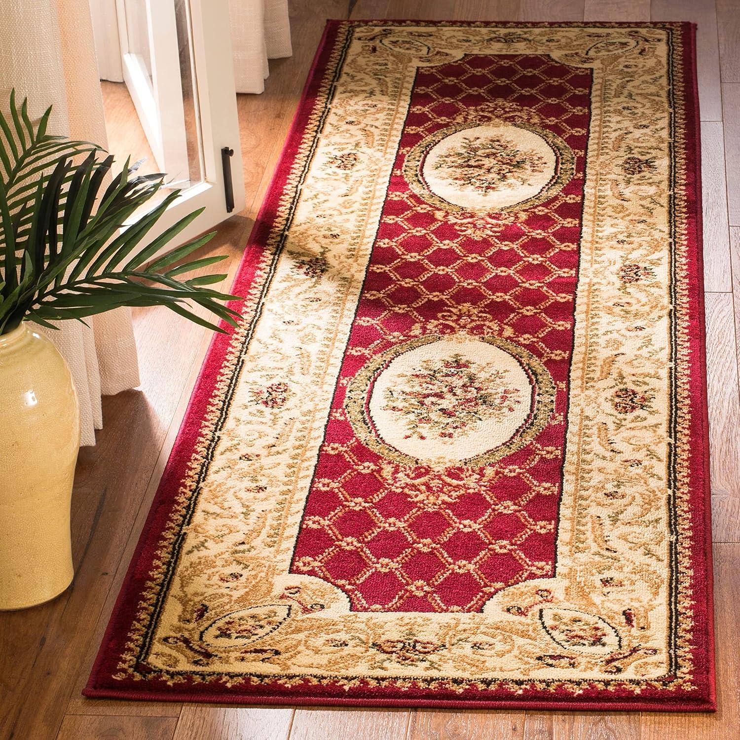 Lyndhurst LNH223 Power Loomed Accent Rug - Sage/Ivory - 3'3"x5'3" - Safavieh.