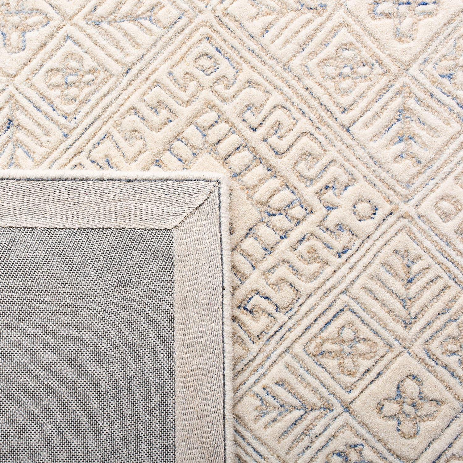 Glamour GLM660 Hand Tufted Indoor Area Rug - Ivory/Beige - 5'x8' - Safavieh