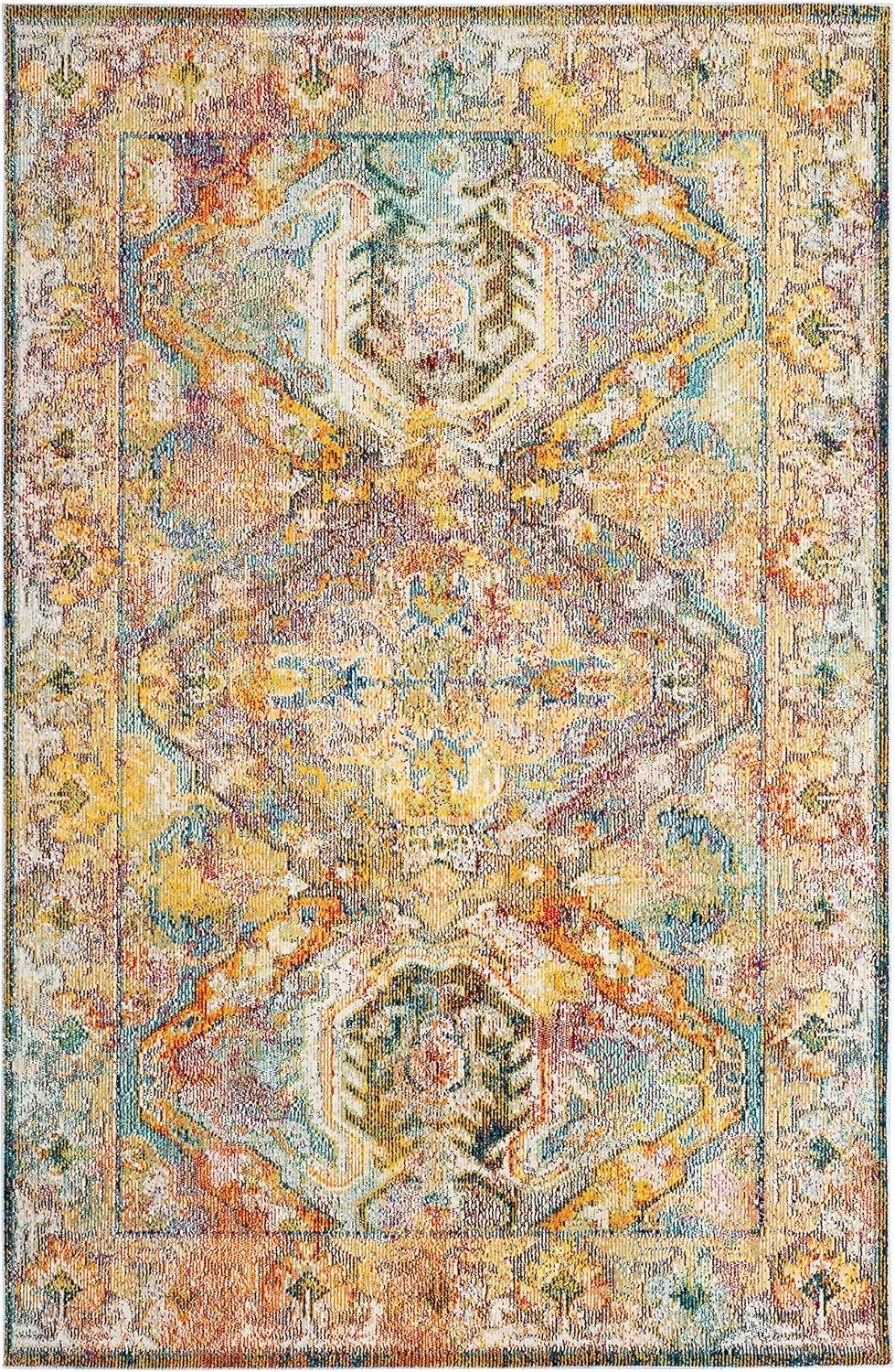 Crystal CRS516 Power Loomed Area Rug  - Safavieh