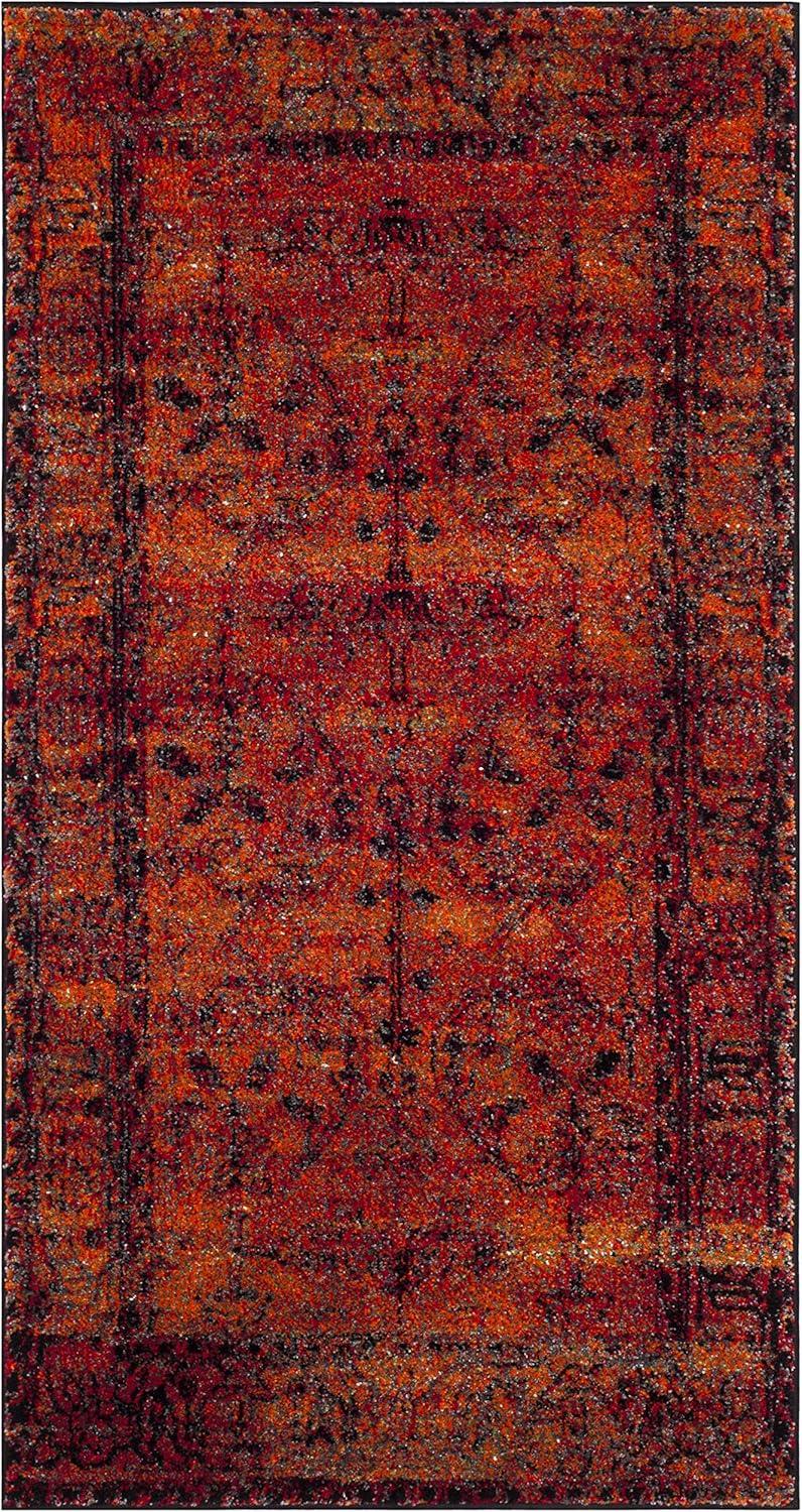 Vintage Hamadan VTH216 Power Loomed Area Rug  - Safavieh