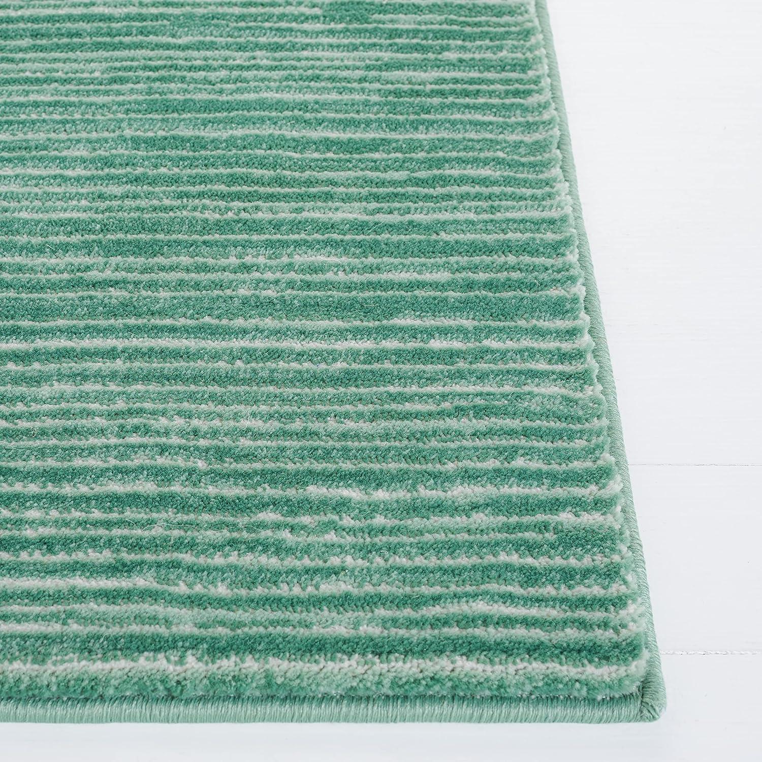 SAFAVIEH Vision Adrasteia Overdyed Solid Area Rug, 9' x 12', Light Green