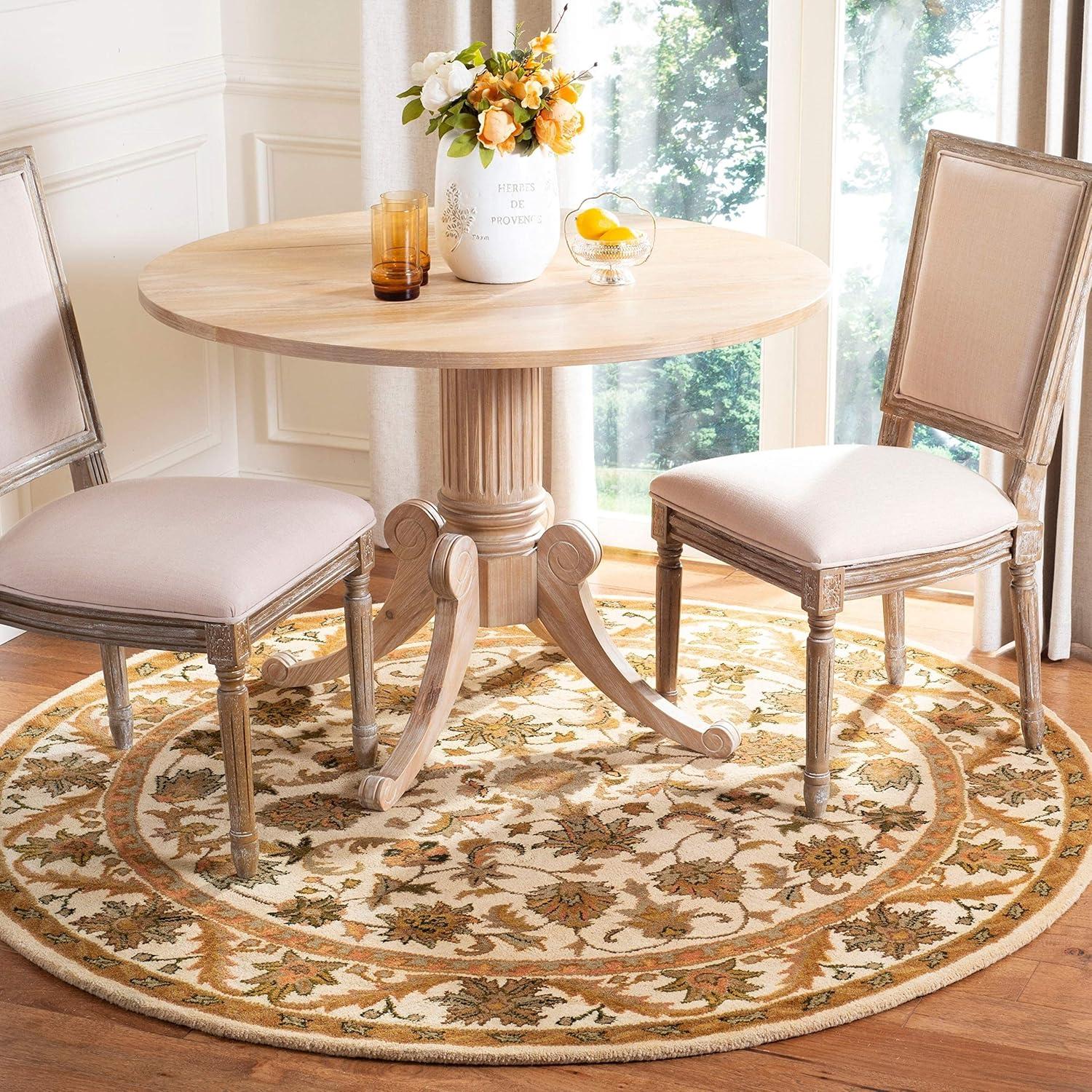 Antiquity AT52 Hand Tufted Indoor Accent Rug - Olive/Gold - 2'x4' - Safavieh