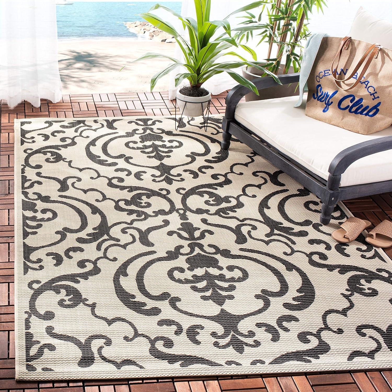 Courtyard CY2663 Power Loomed Indoor/Outdoor Area Rug  - Safavieh