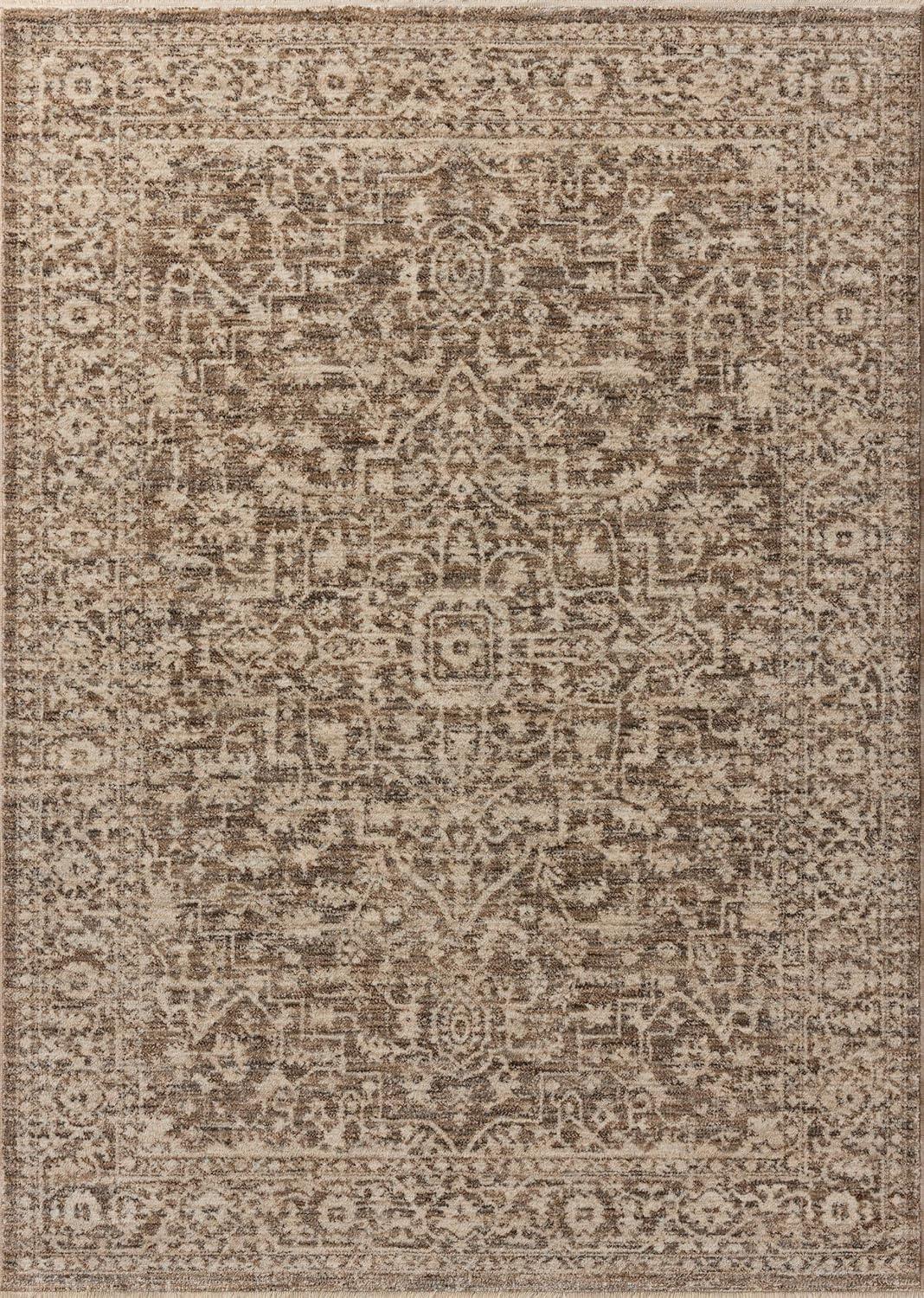 Loloi Rugs Newman Dark Taupe / Natural Area Rug