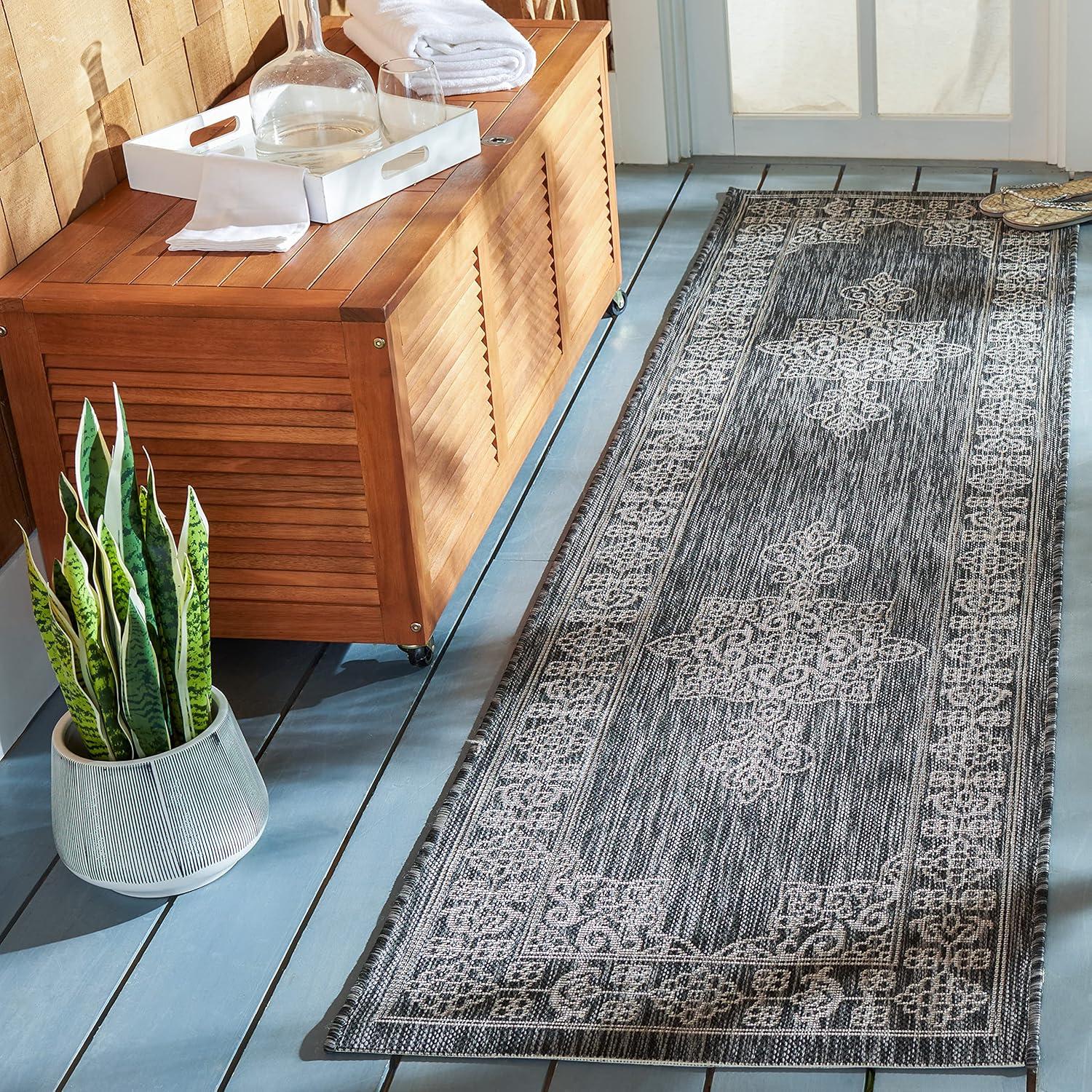 Courtyard CY8232 Power Loomed Indoor/Outdoor Area Rug  - Safavieh